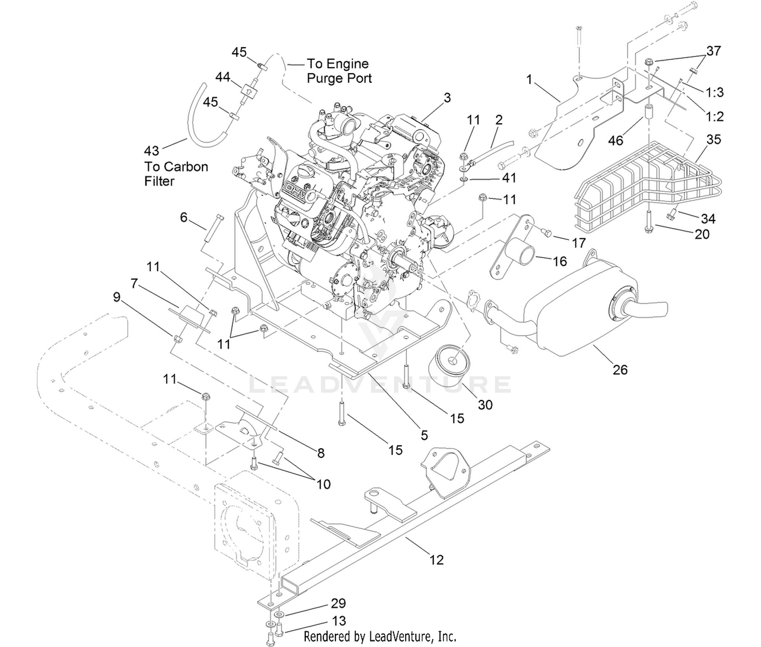 Engine Installation Assembly