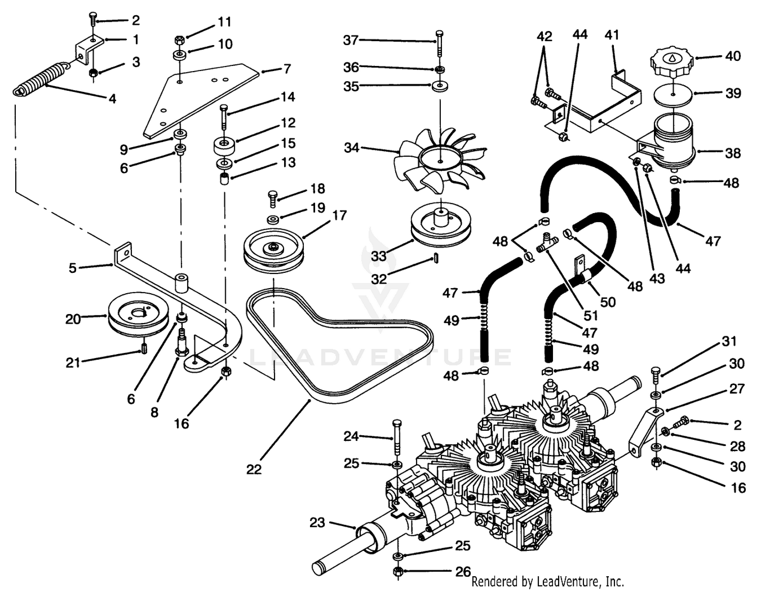 Transmission  Drive System Assembly