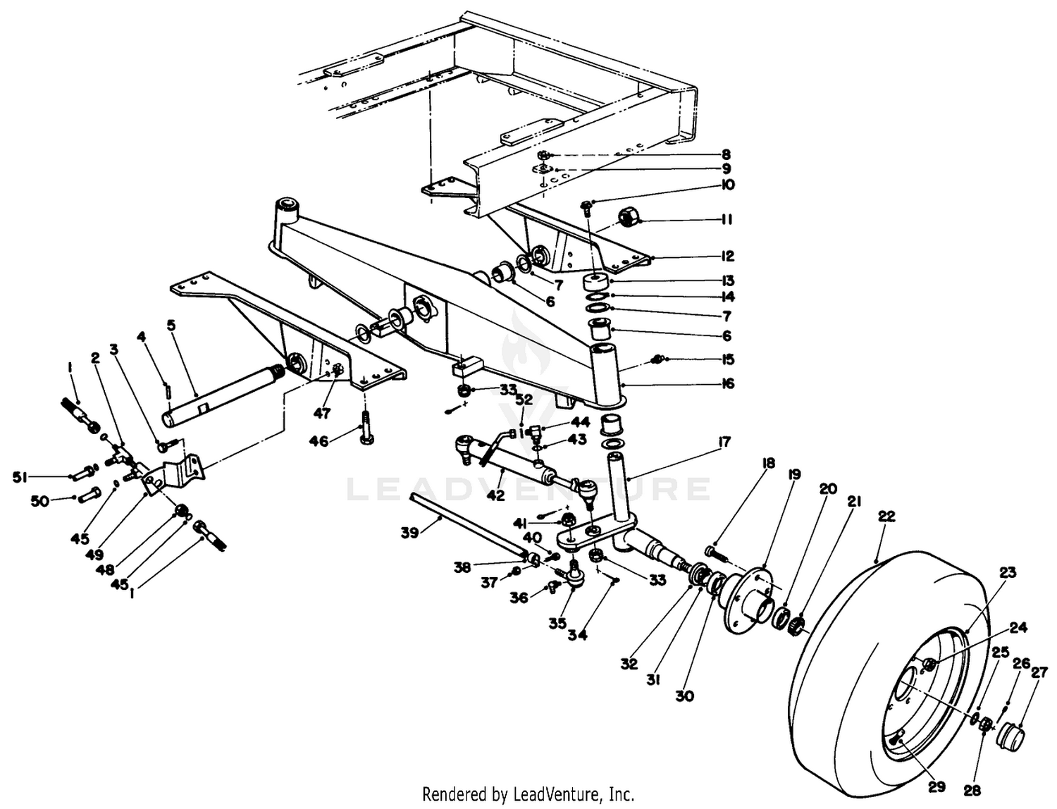 Rear Axle Assembly