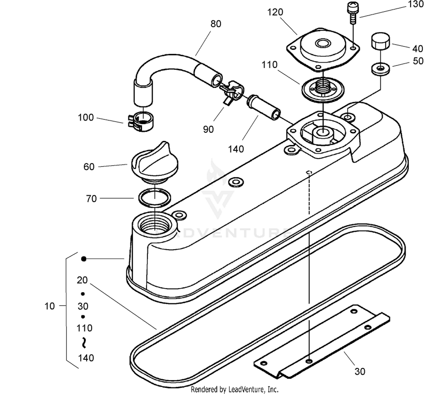 Cylinder Head Cover Assembly