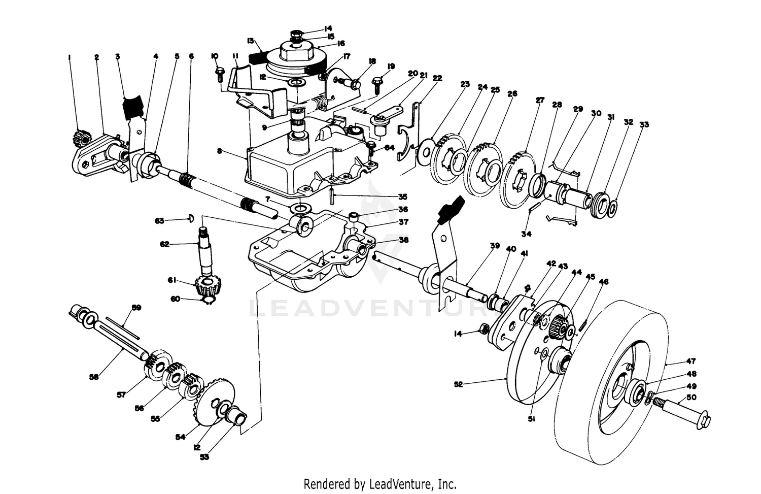 Gear Case Assembly