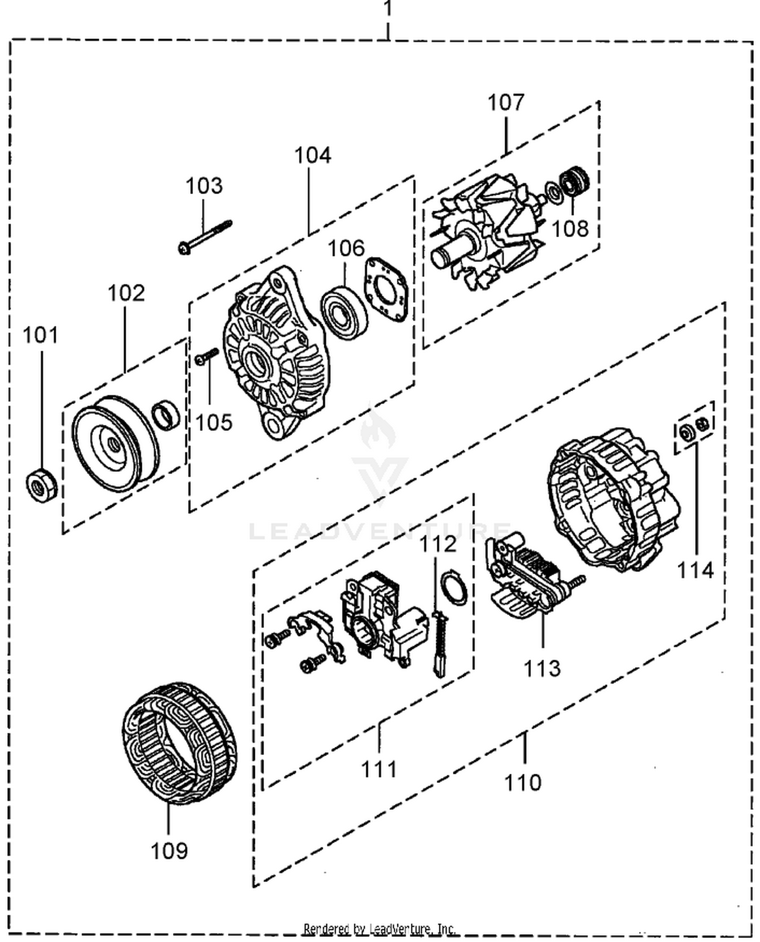 Alternator Assembly