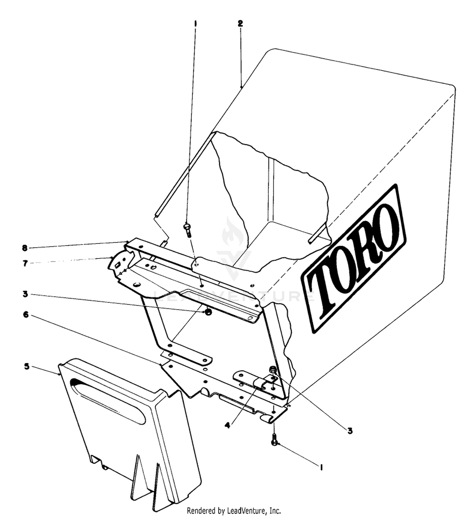 Grass Bag Assembly