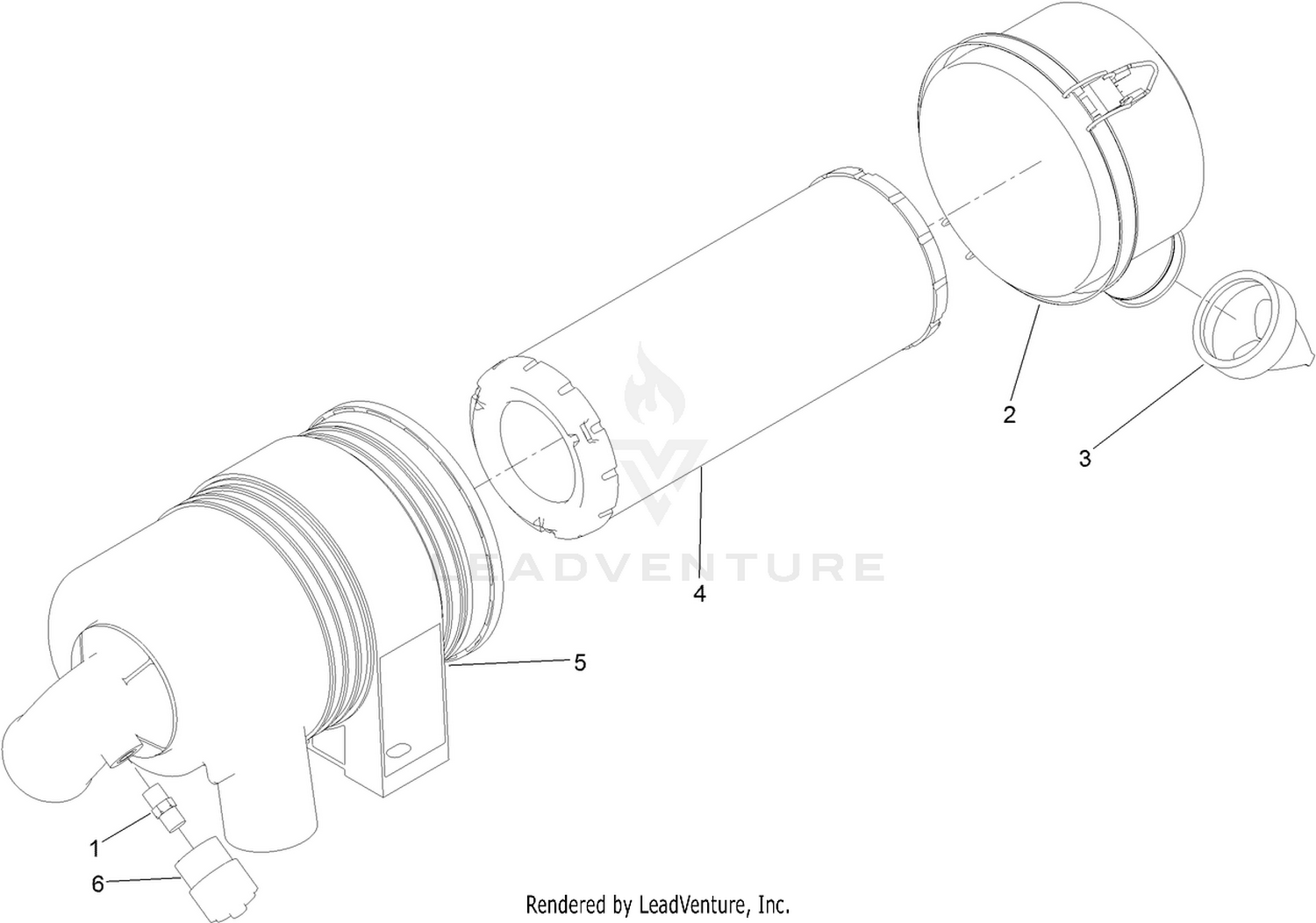 Air Cleaner Assembly No. 136-4481