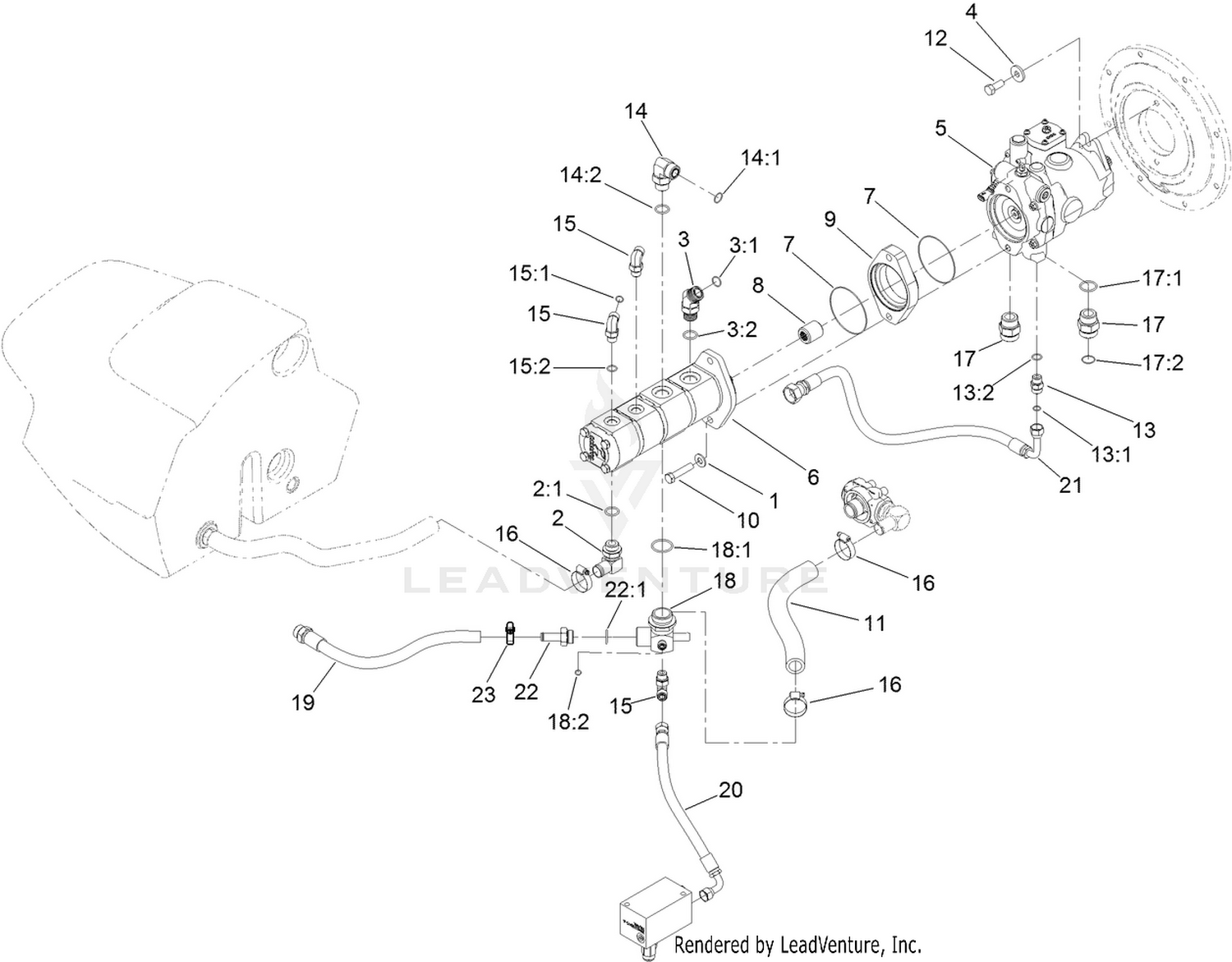 Hydraulic Pump Assembly