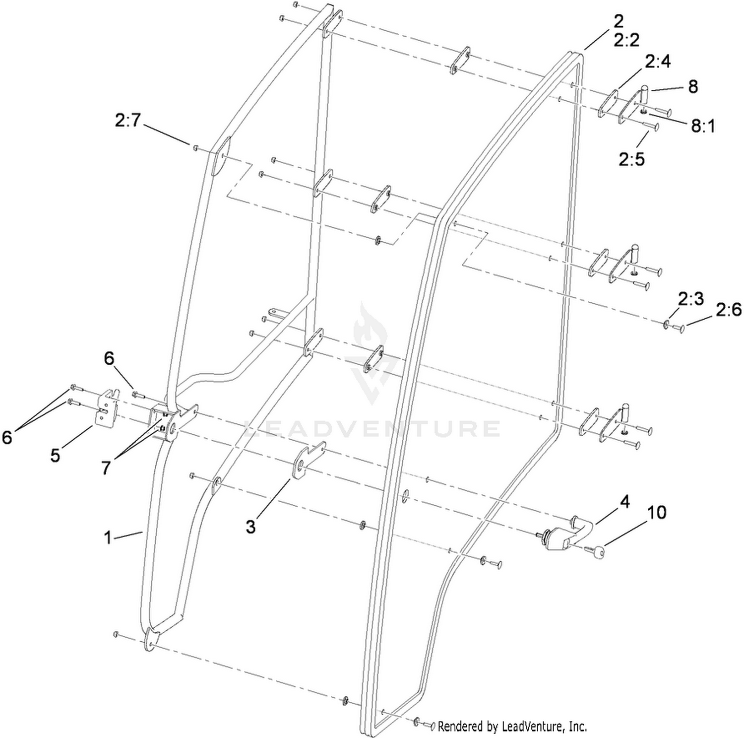 Left Hand Door Assembly
