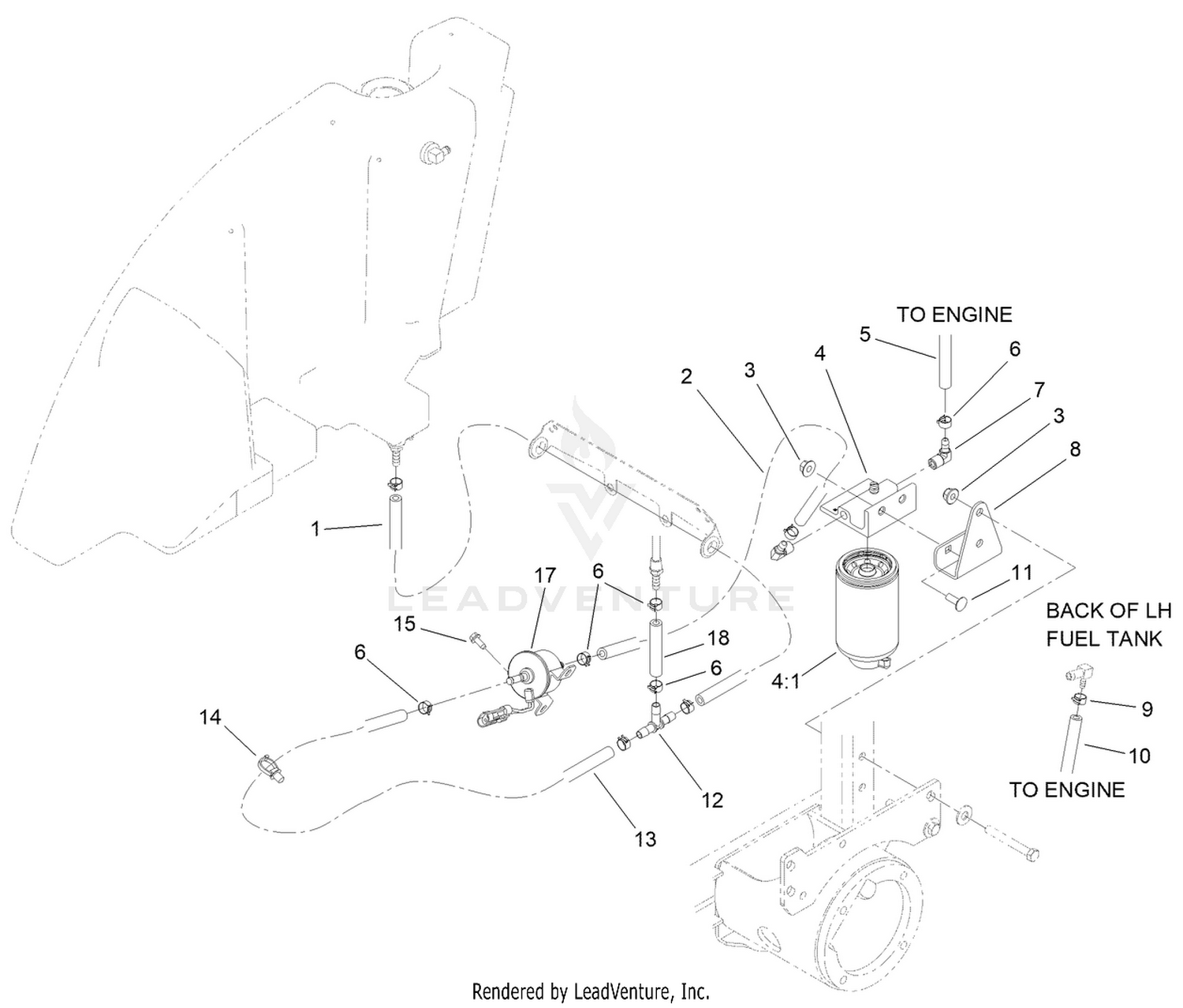 Fuel Filter/Separator Assembly