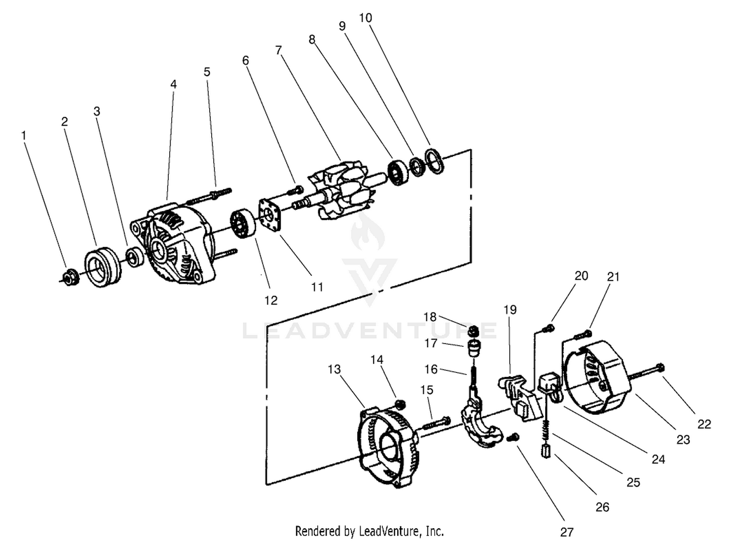 Alternator Assembly No. 98-9474