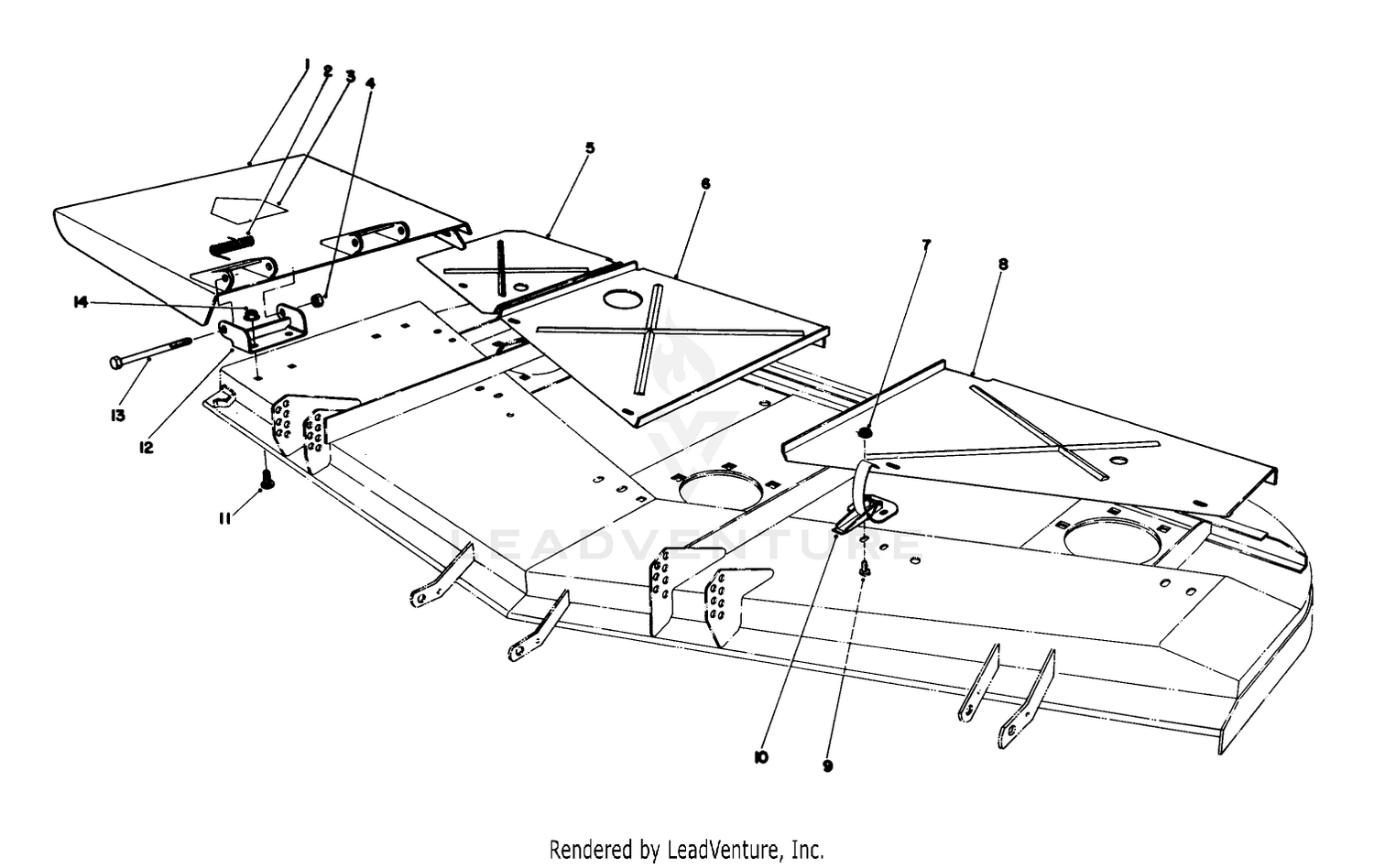 62" Cutting Unit Model 30564 (continued)