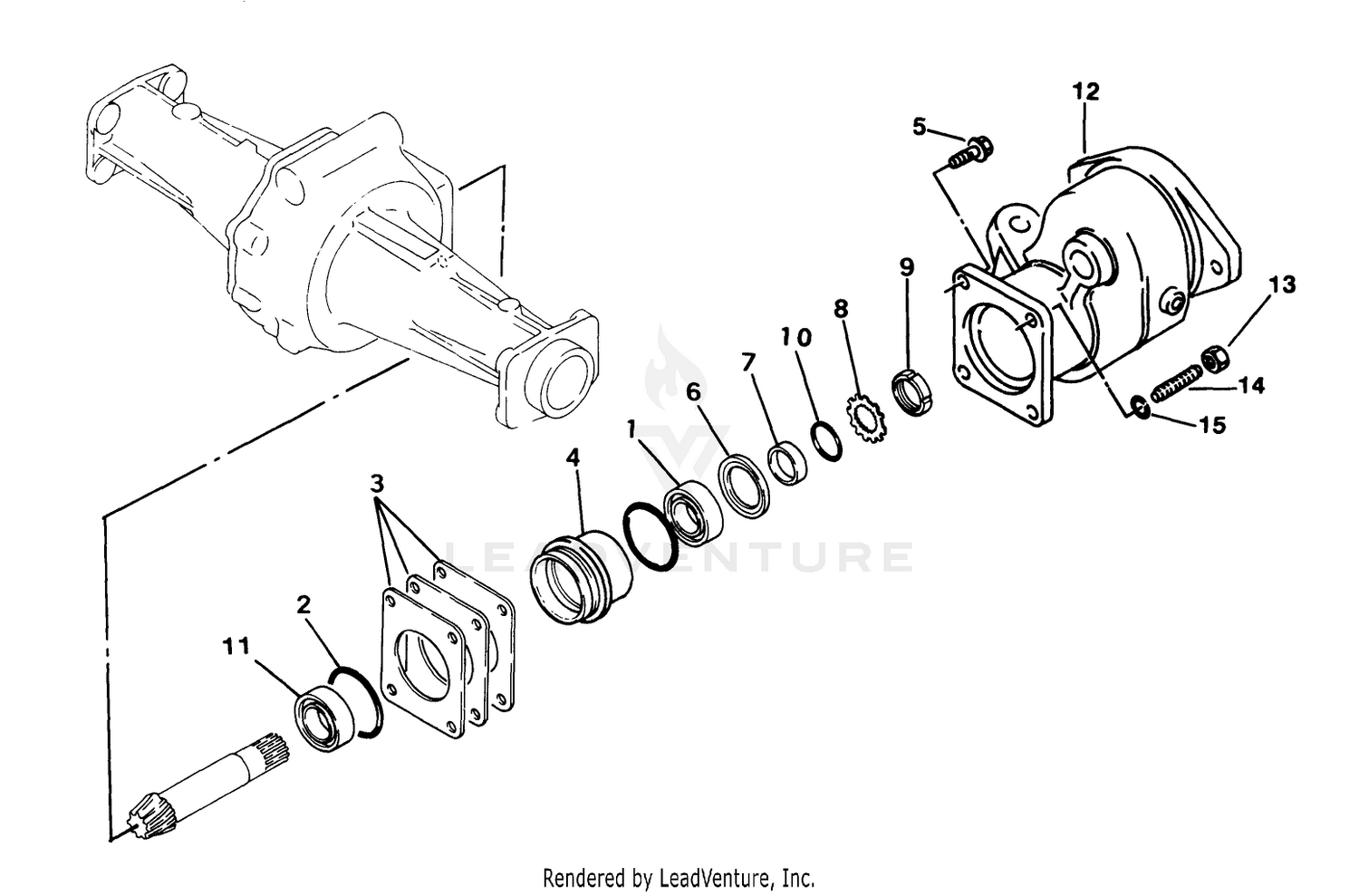 Sleeve Assembly Axle No. 74-5620 (model No. 30455 Only)