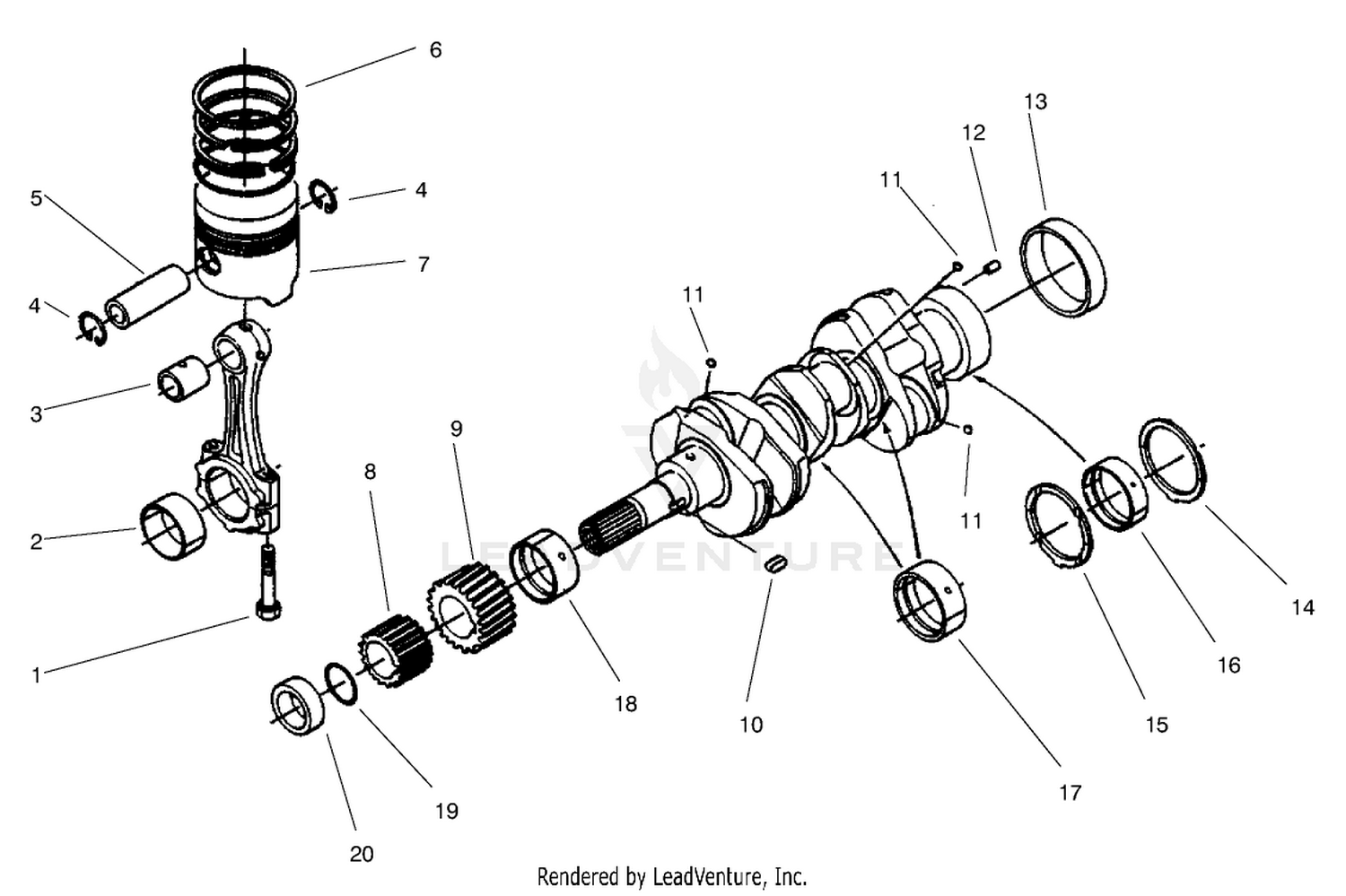 Piston  Crankshaft Assembly