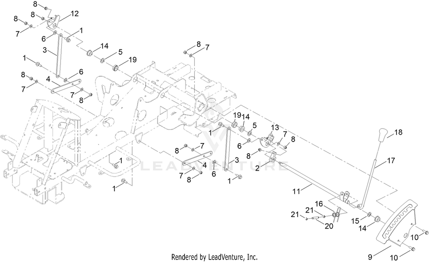 Deck Lift Assembly