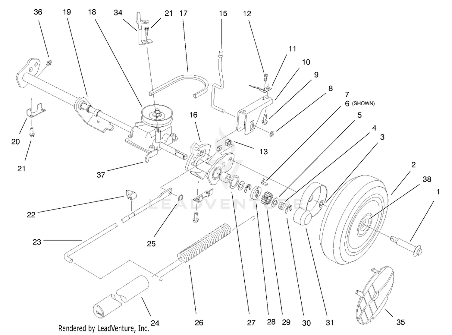 Rear Axle Assembly