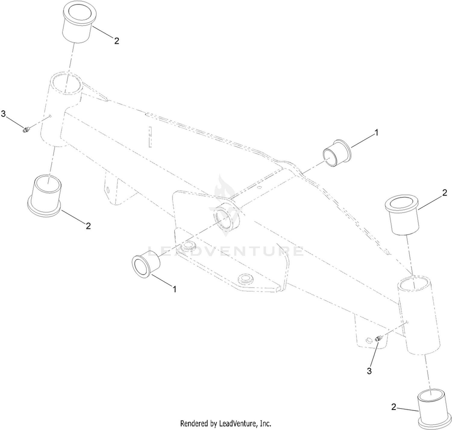 Axle Assembly No. 144-7191