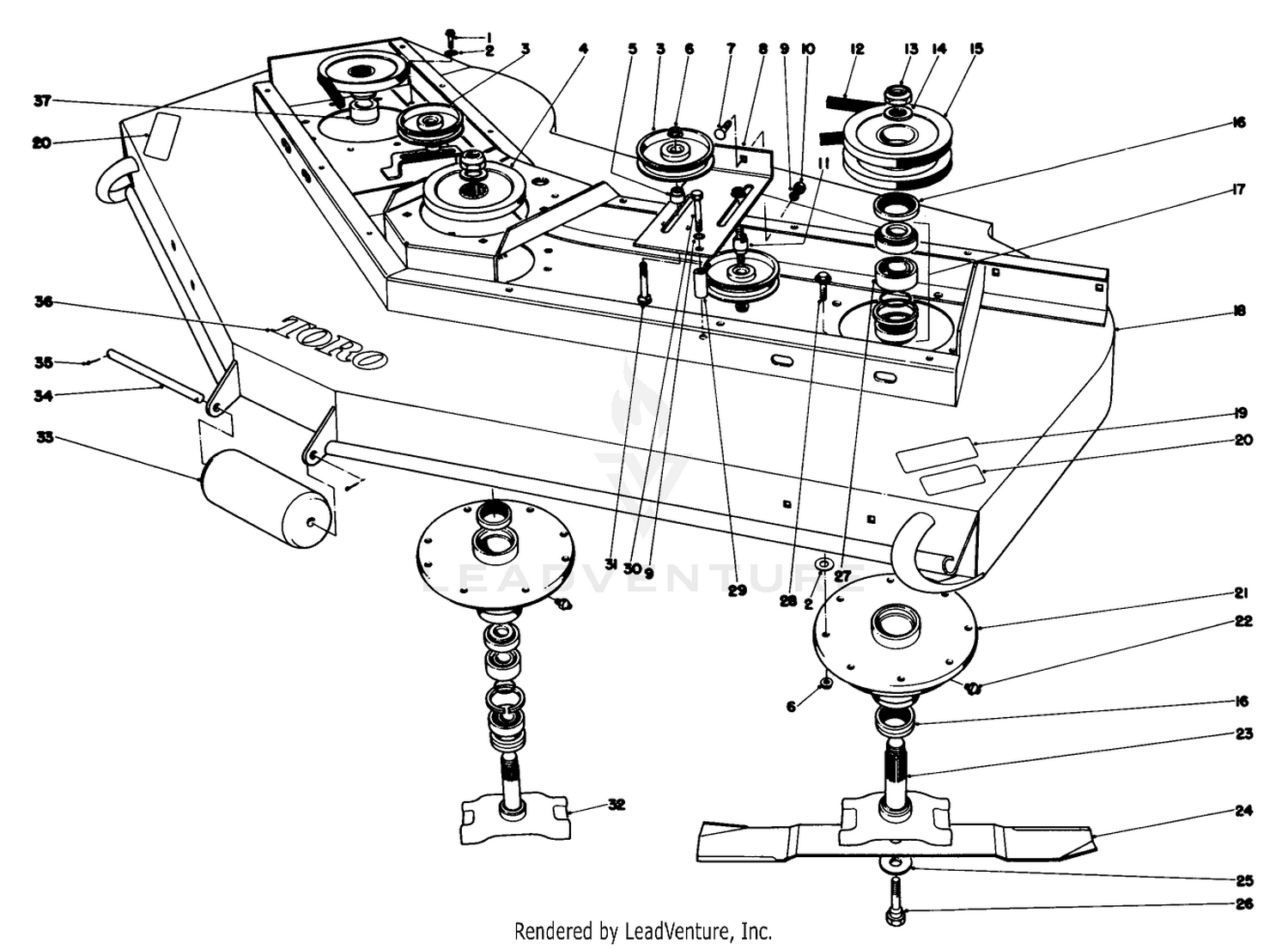 Cutting Unit Model No. 30710