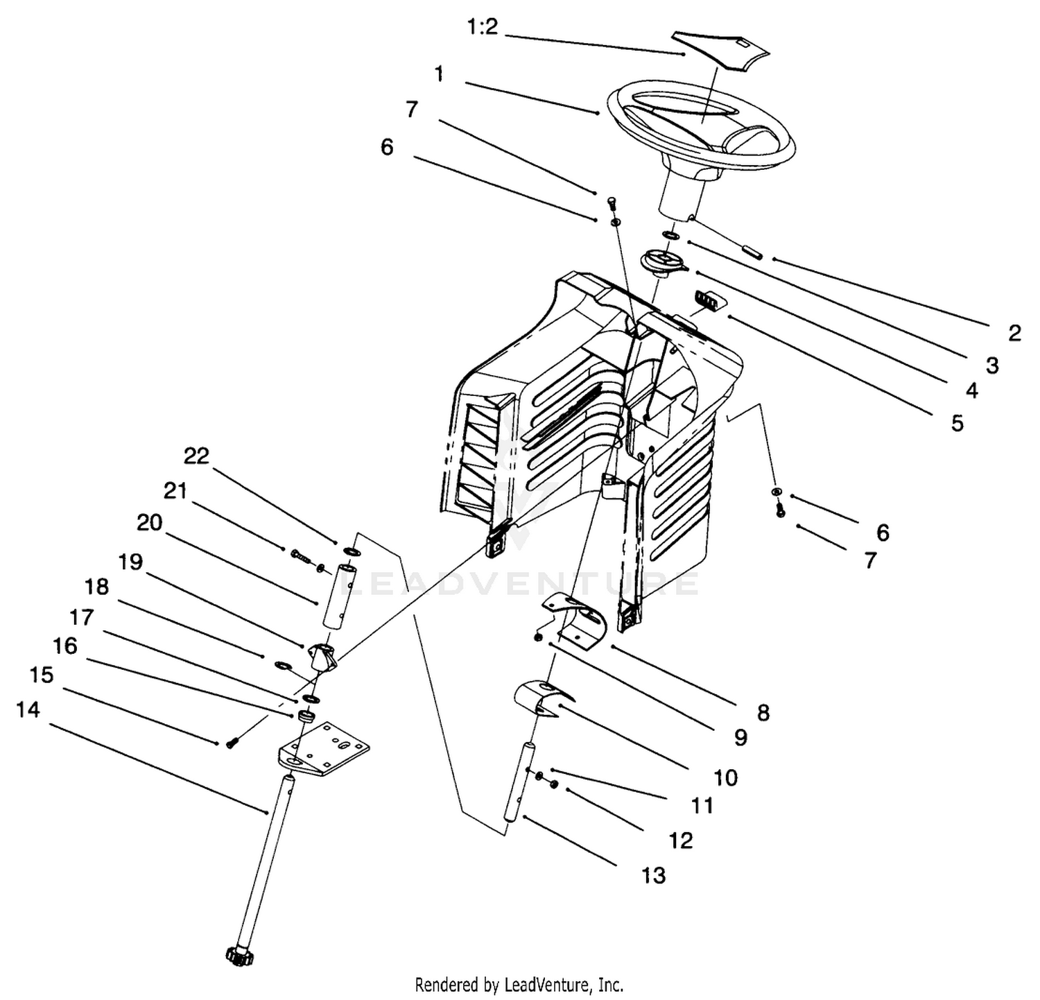 Tilt Steering Assembly