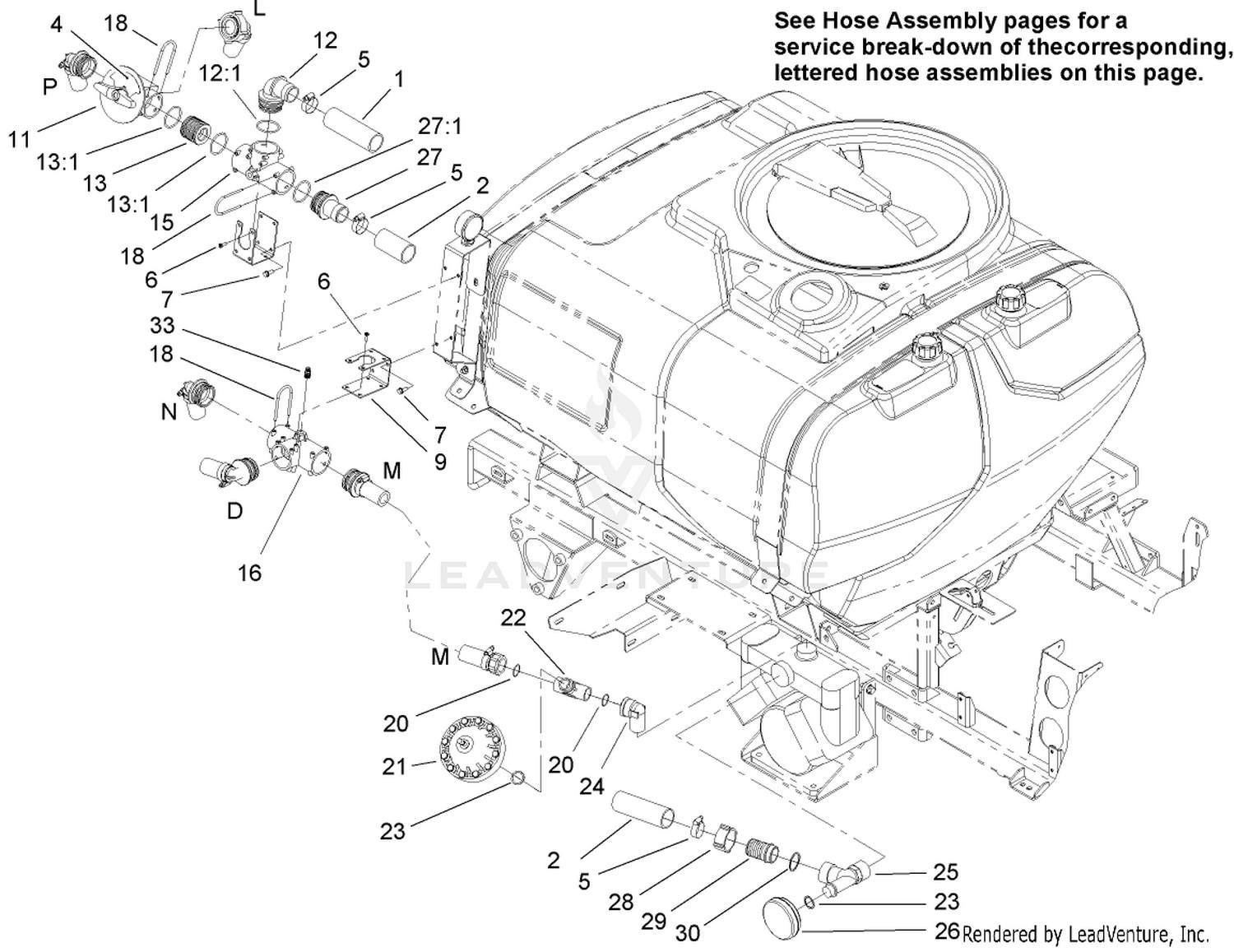 Tank Hose Assembly