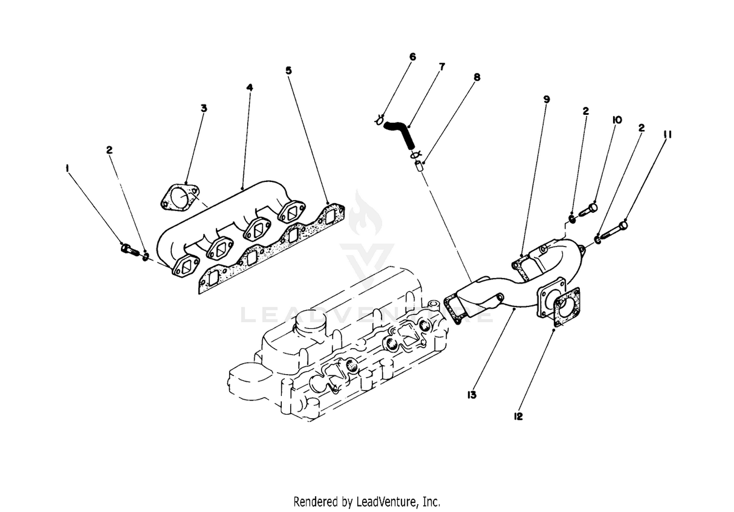 Inlet  Exhaust Manifold