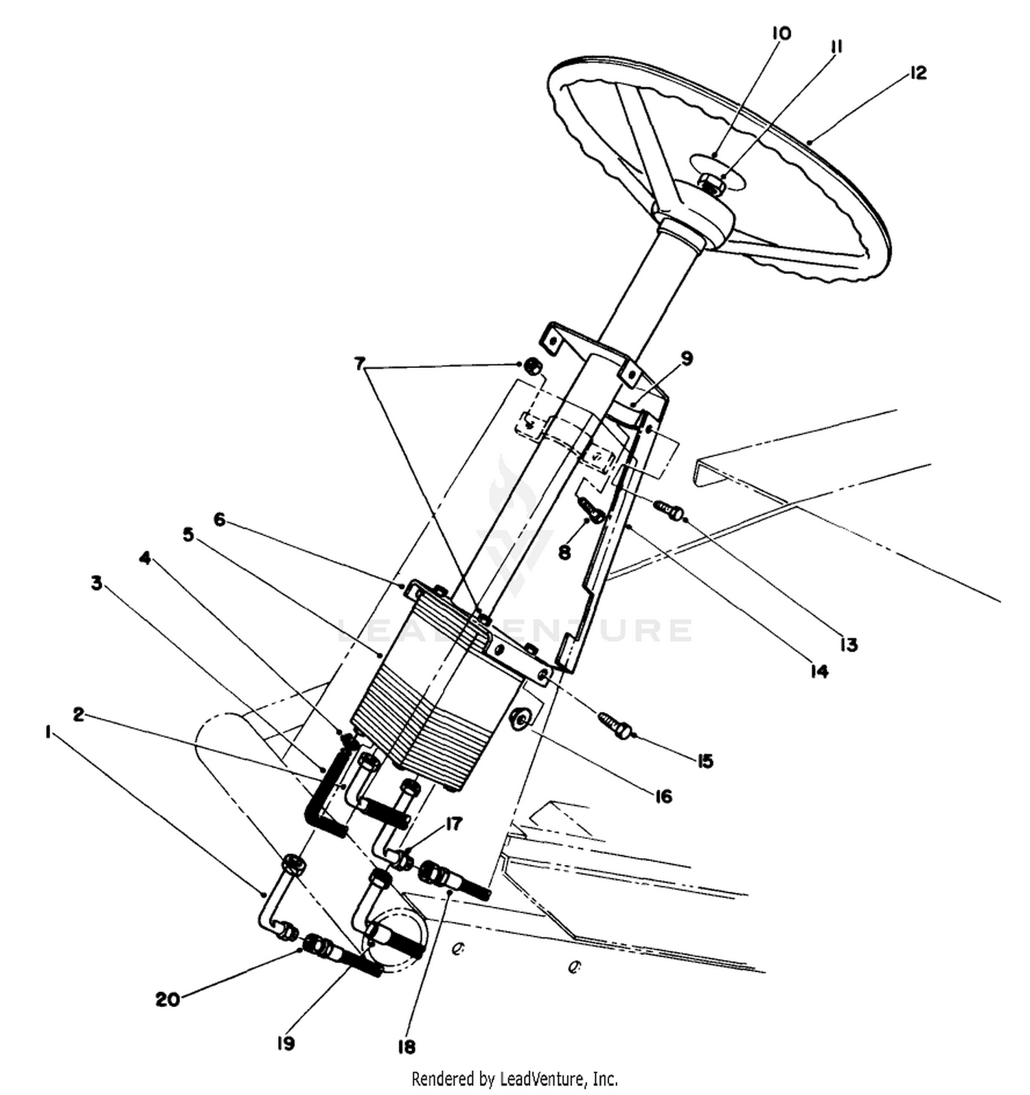 Power Steering Assembly