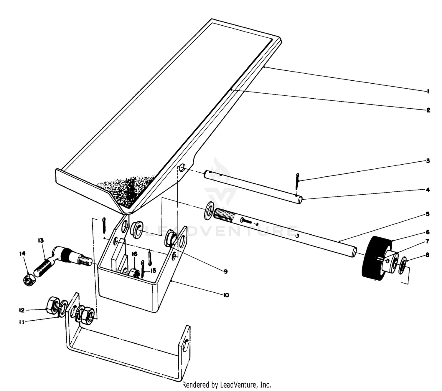 Traction Pedal Assembly