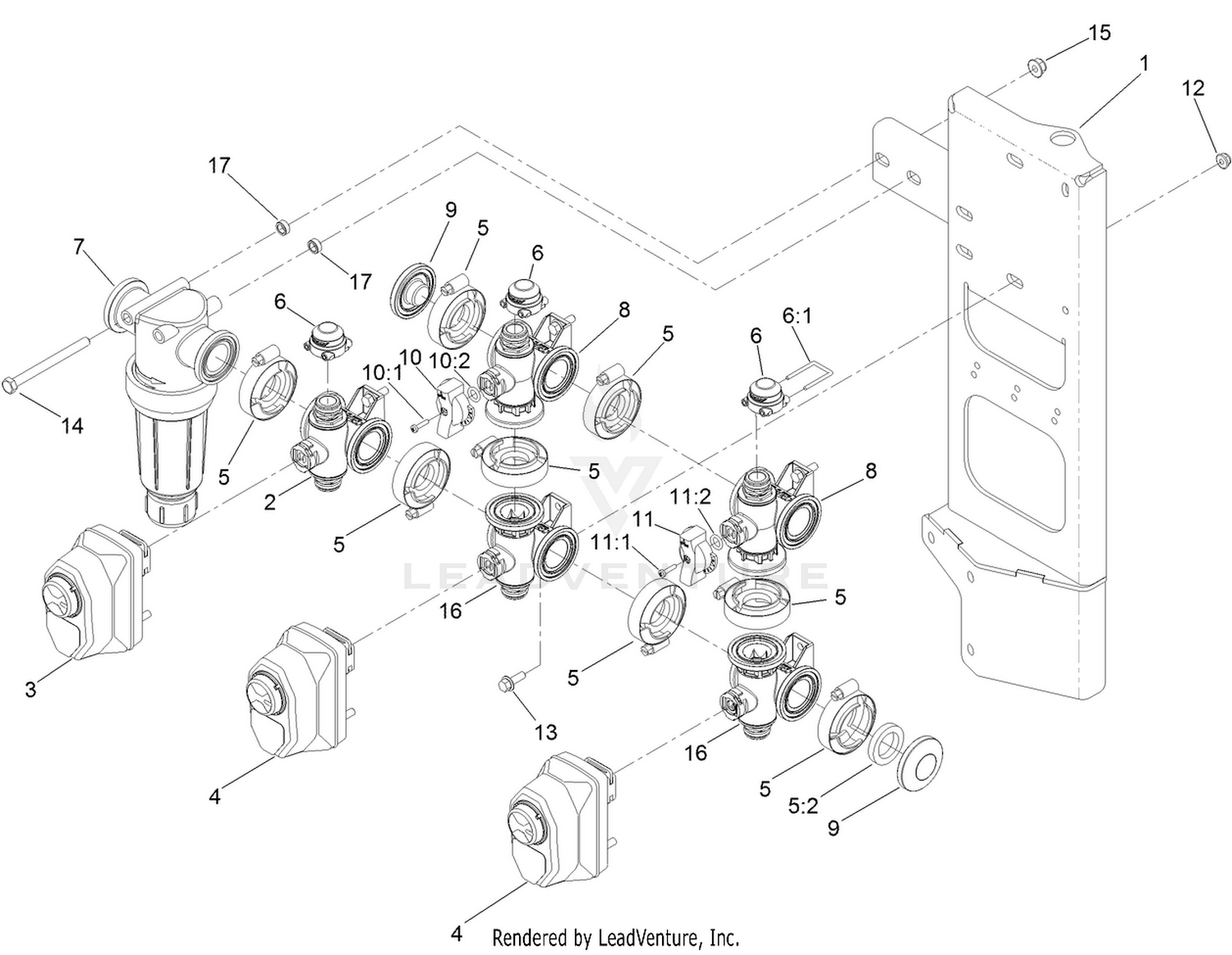 Agitation Valve Assembly