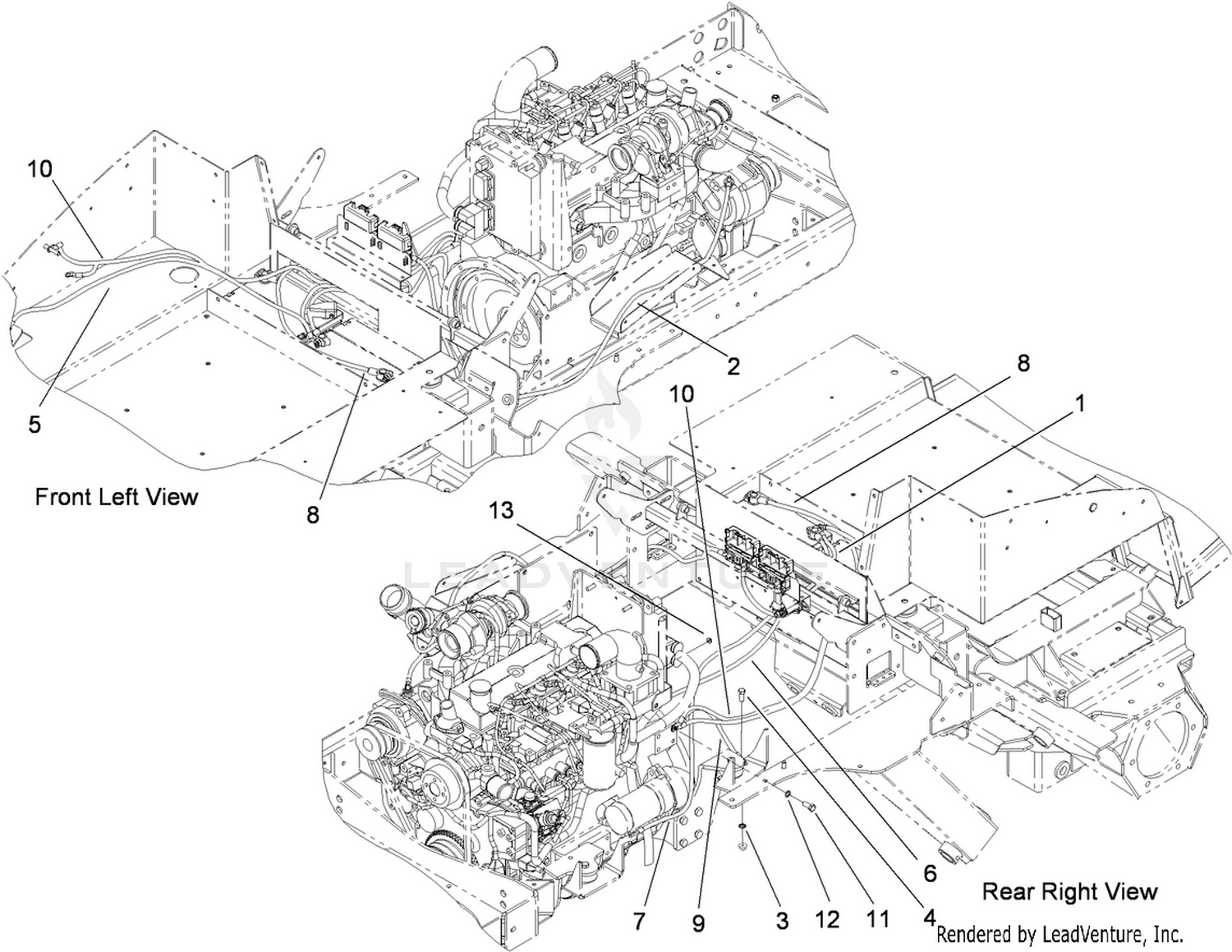 Battery Cable Routing and Assembly