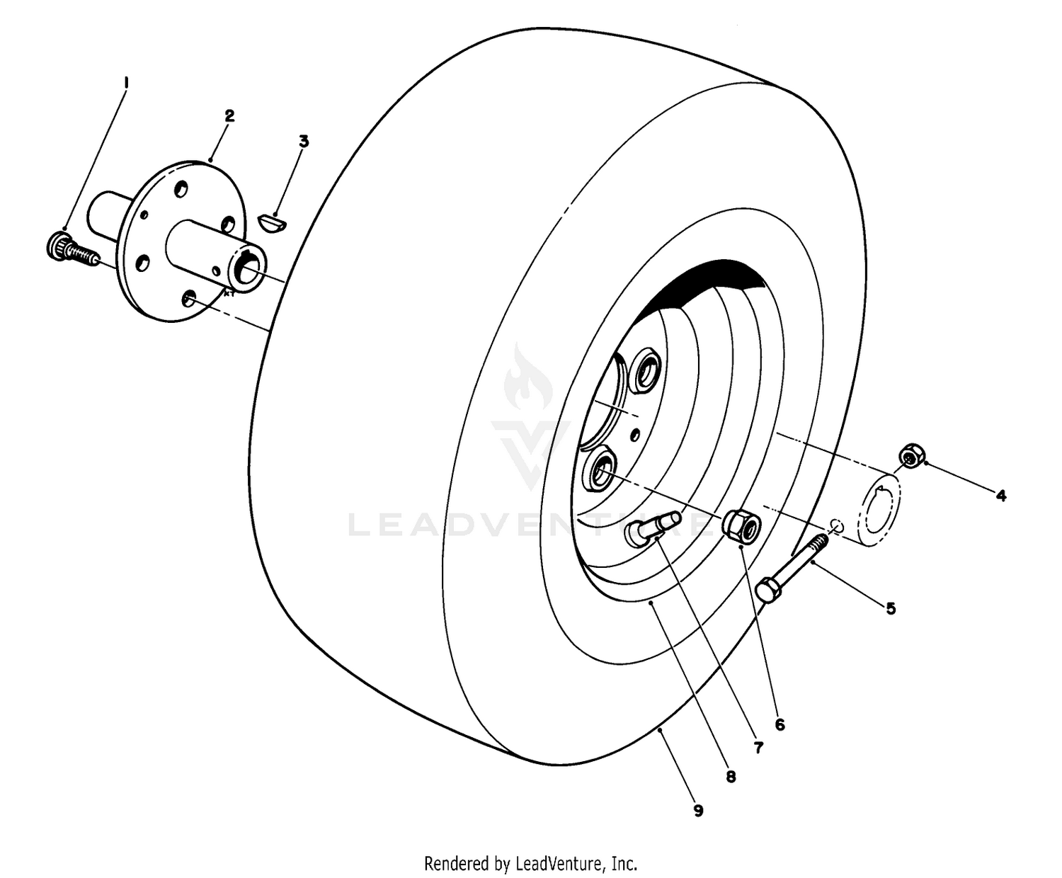 Front Wheel Assembly