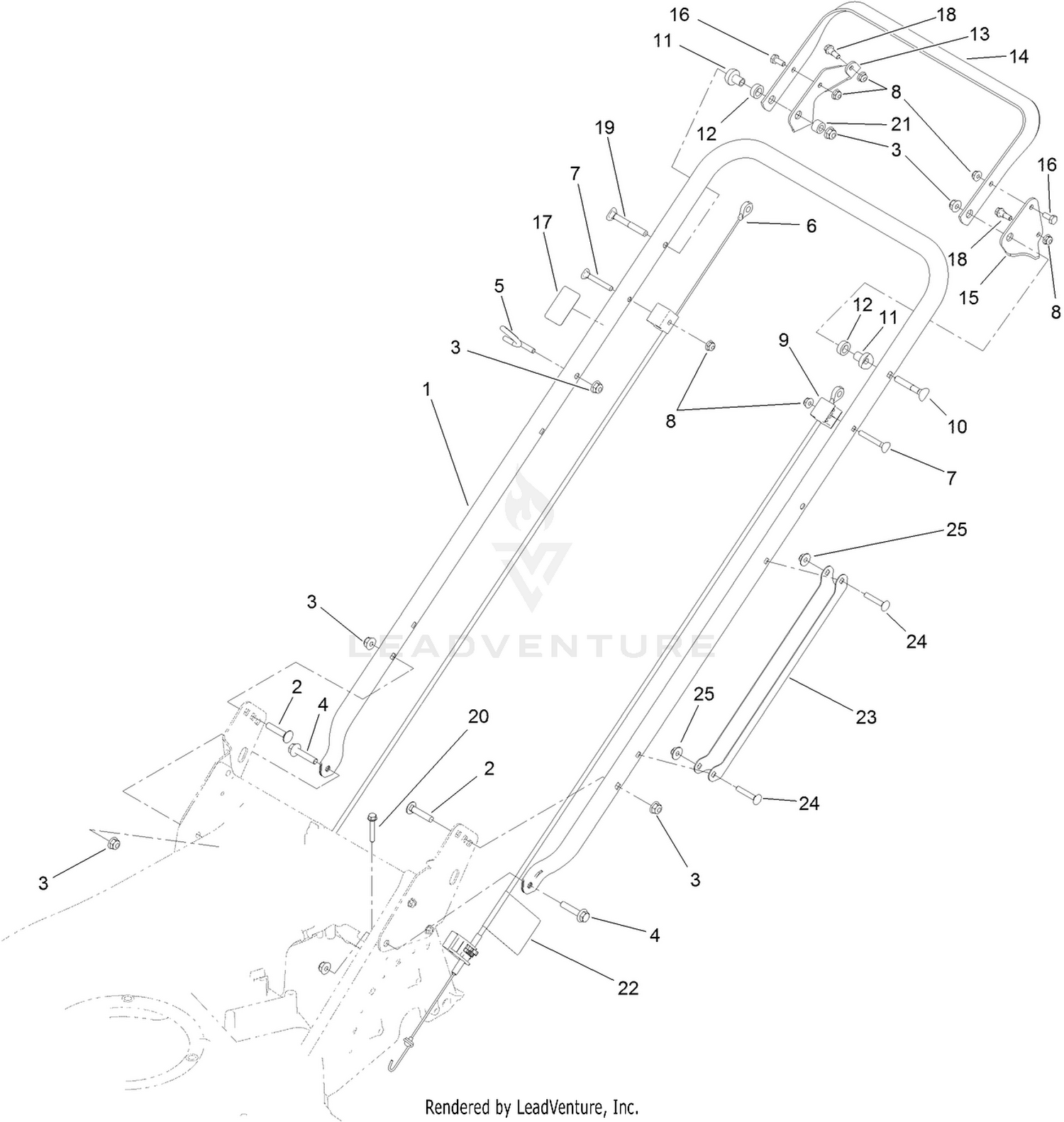 Handle and Control Assembly