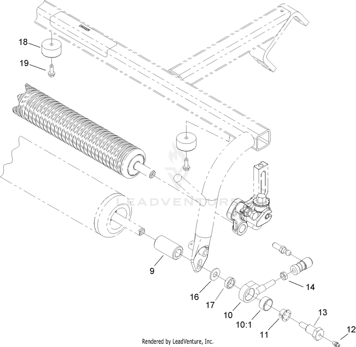 Pull Link Kit Assembly No. 106-2643