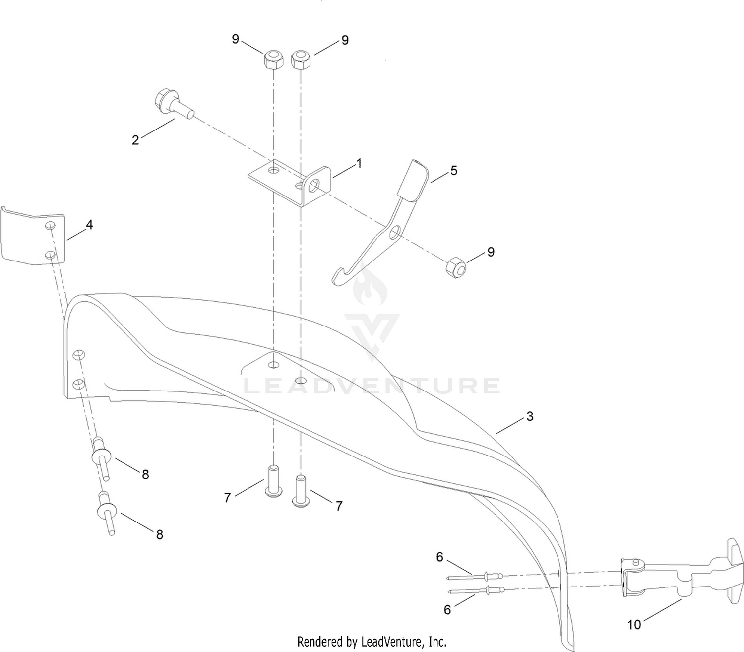 42 Inch Mulch Plug Assembly No. 137-5034