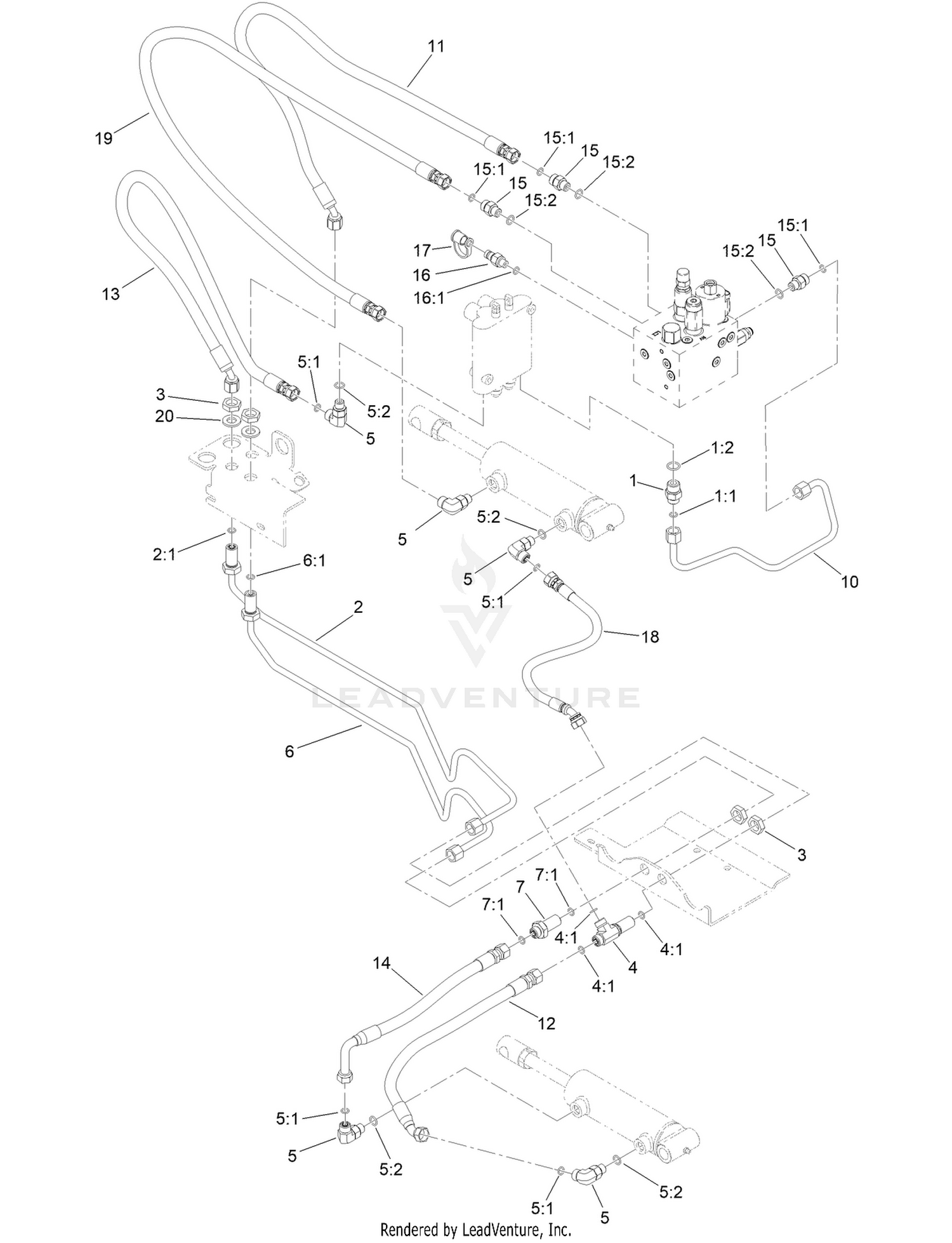 Sidewinder Hydraulic Assembly