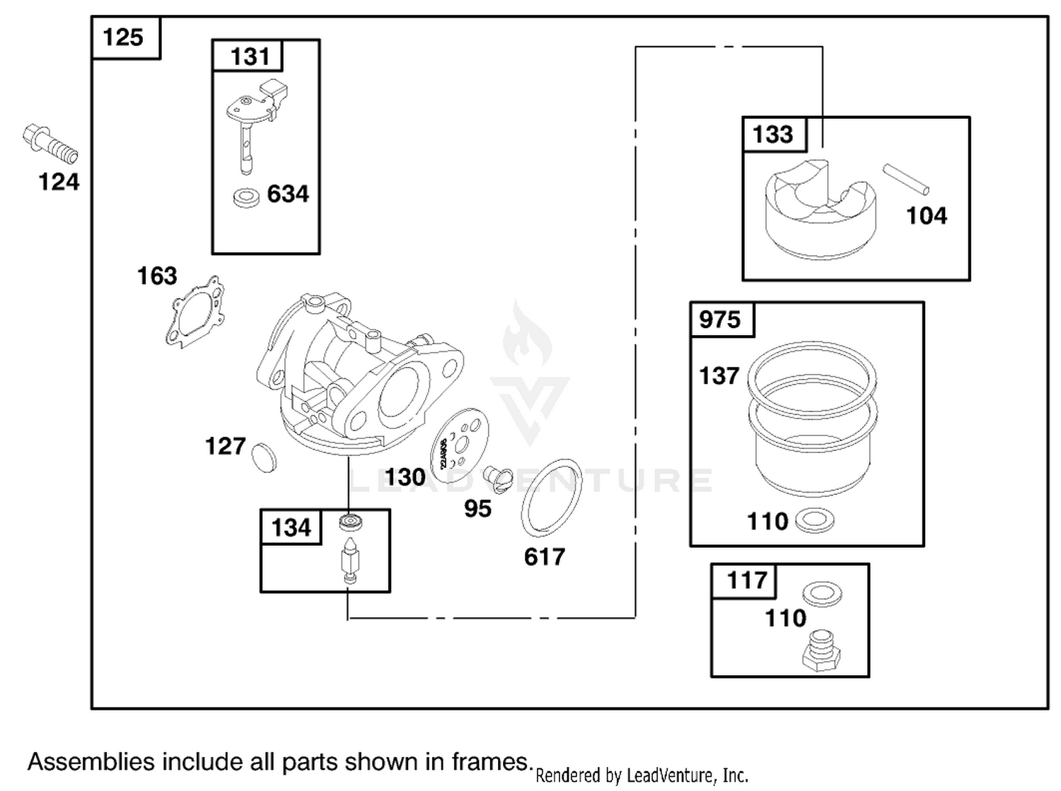Engine Briggs  Stratton Model 12f802-1750-E1 3