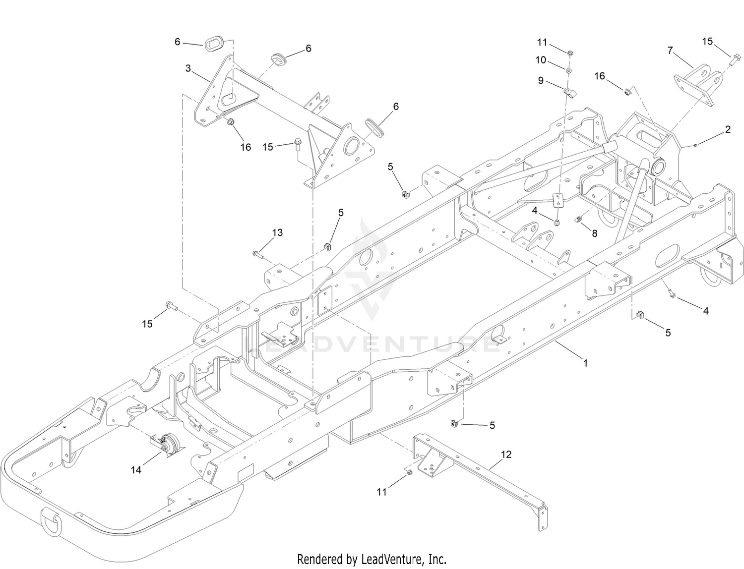 Rear Frame Assembly