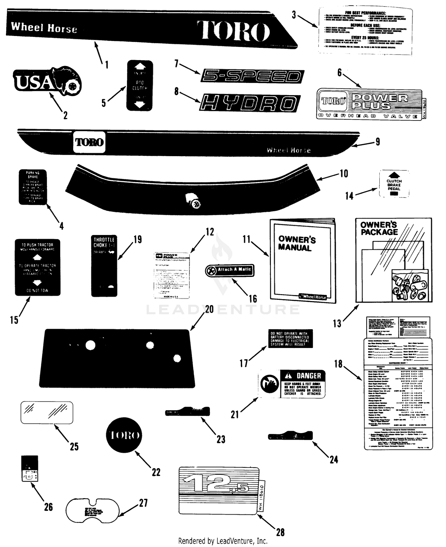 Assembly diagram