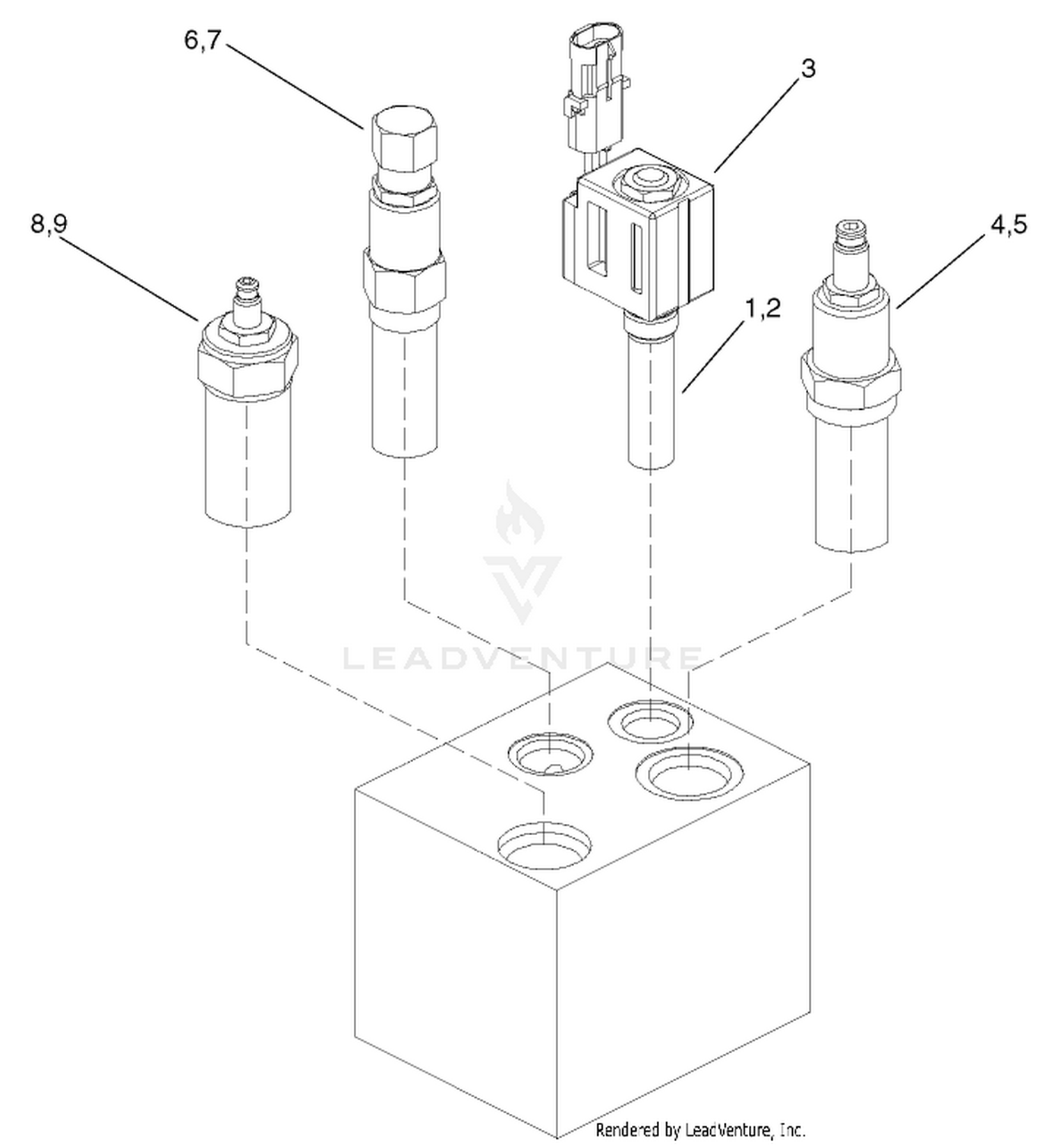 Manifold Block Assembly No. 100-4826