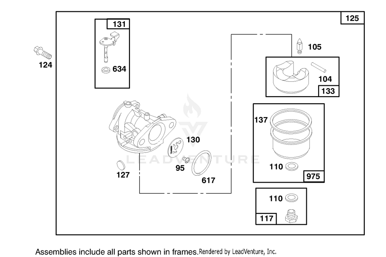 Engine Briggs  Stratton Model 12h802-0658-01 3