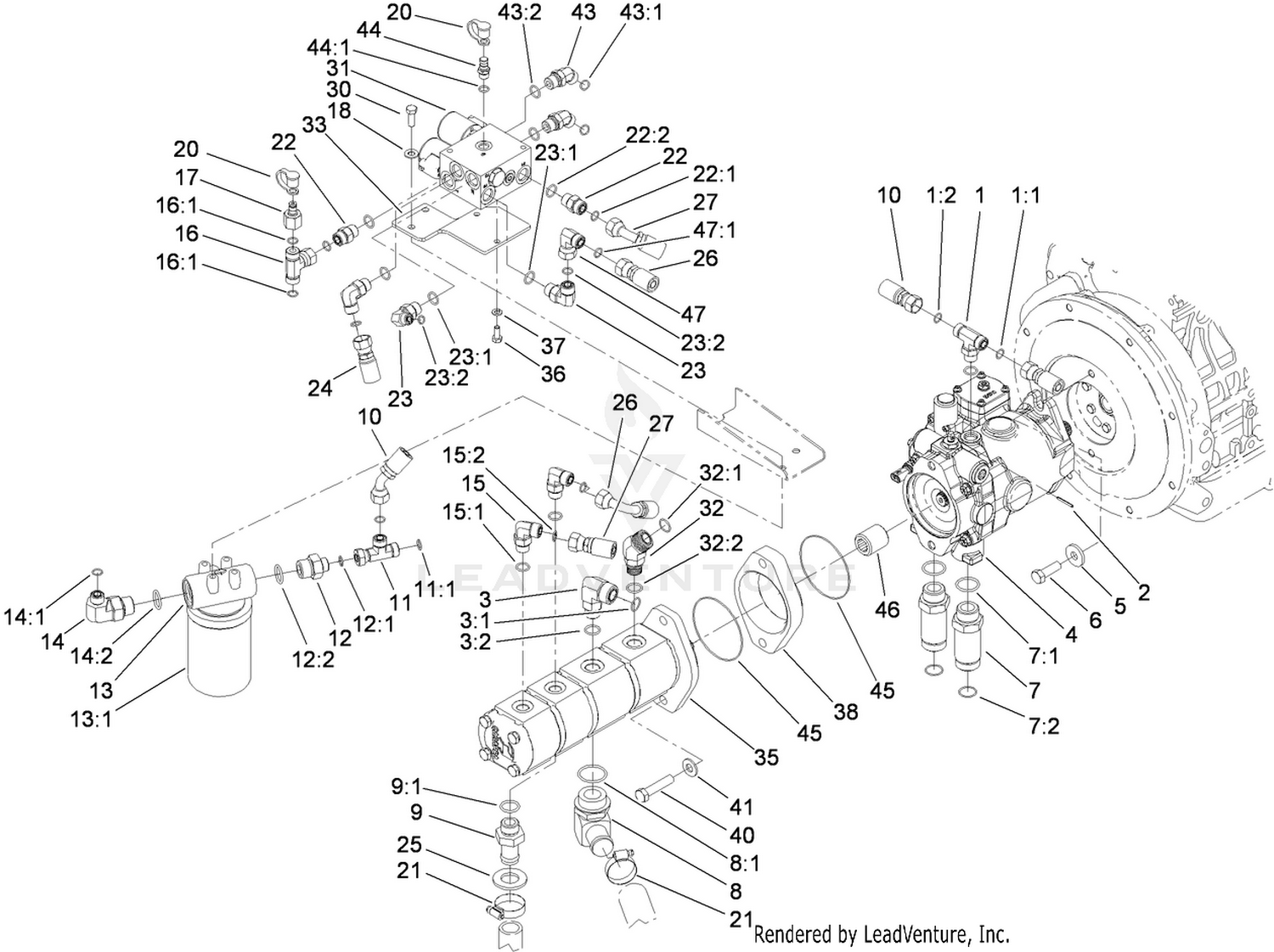 Pump Installation and Filter Assembly