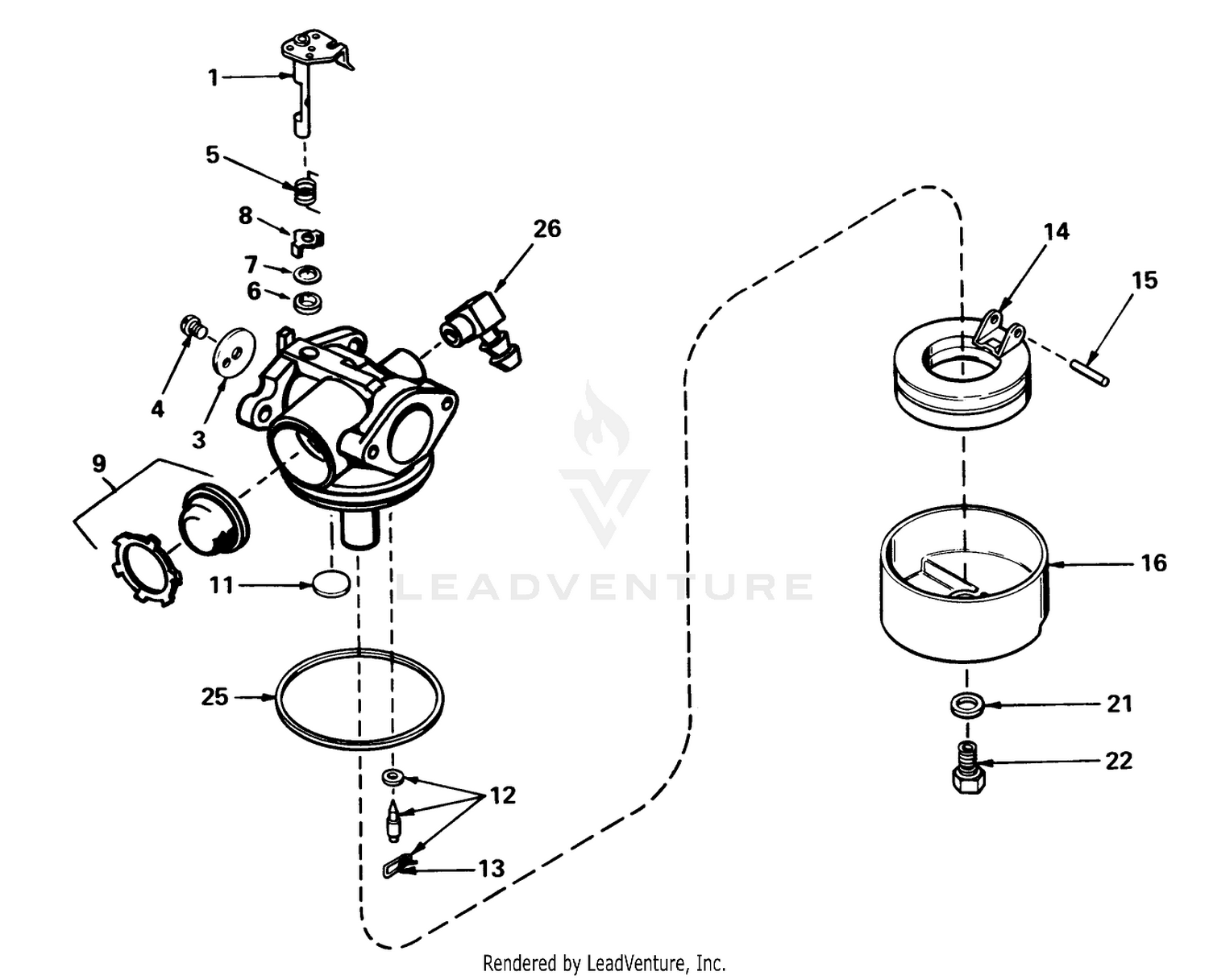Carburetor No. 632050