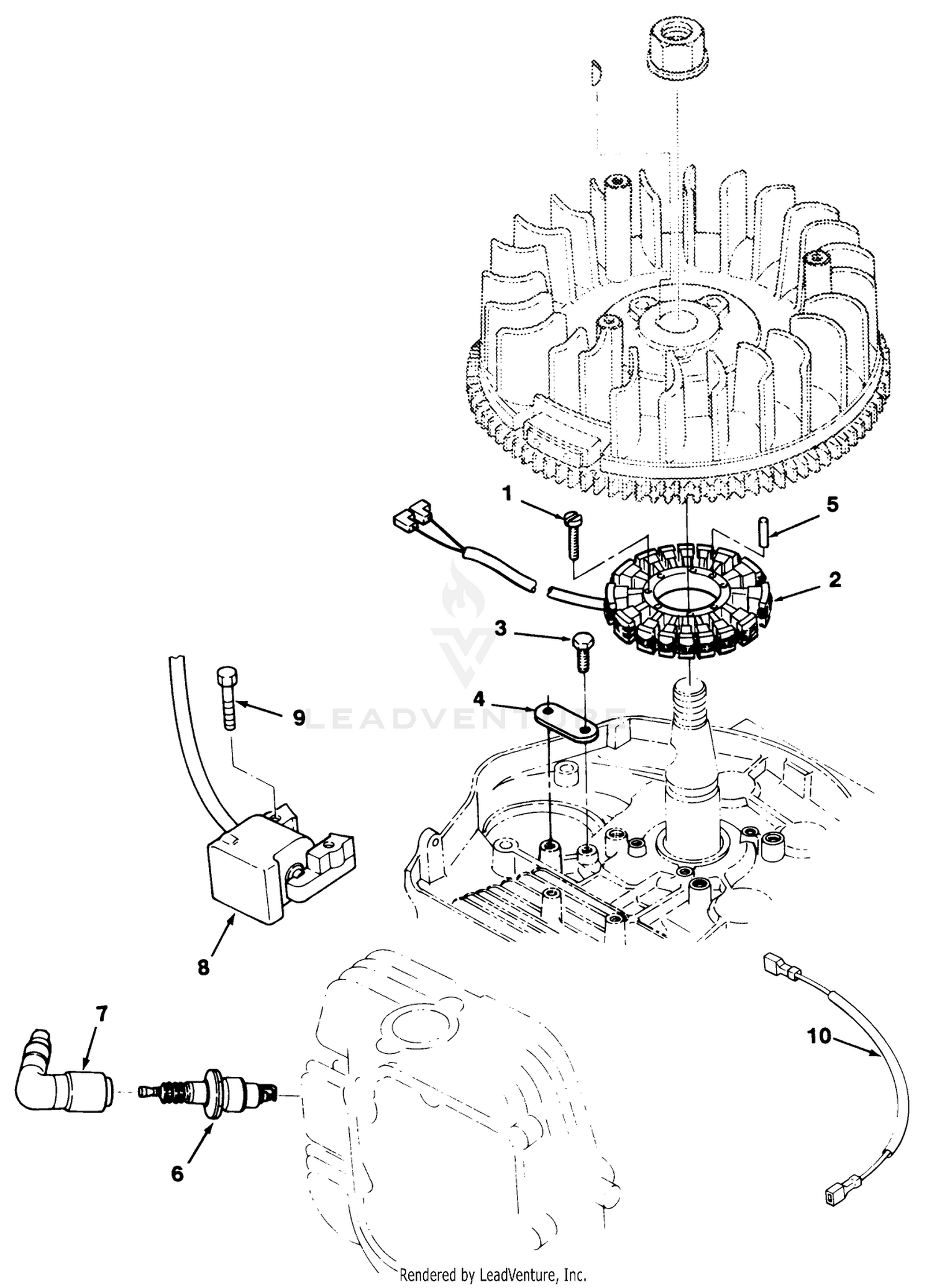 12hp Engine Ignition Assembly