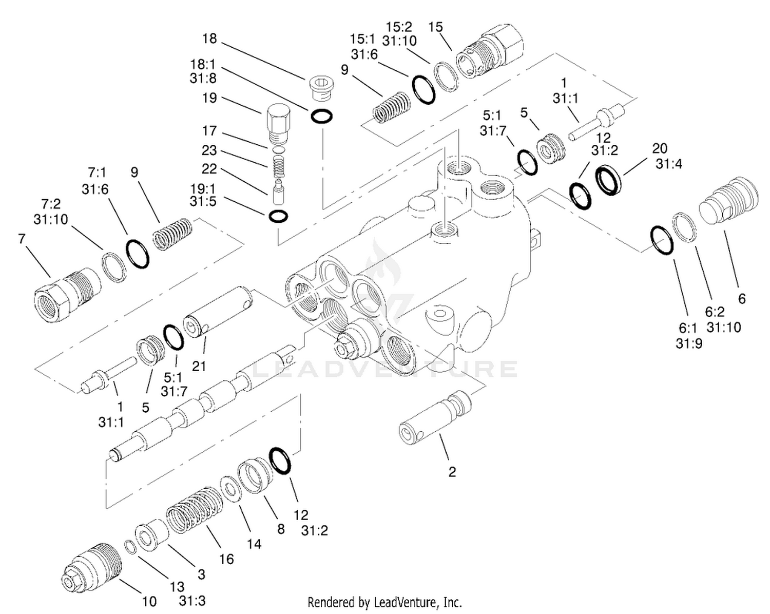 Valve Assembly No. 95-8581