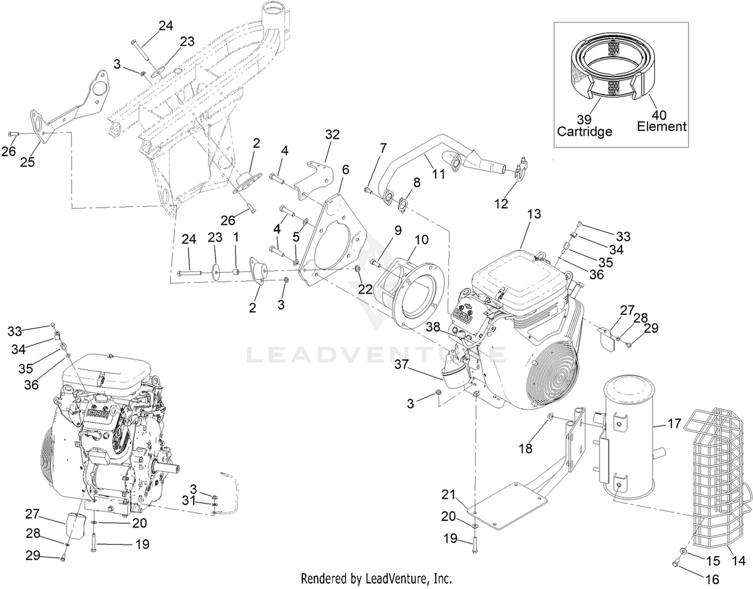 Engine Installation Assembly