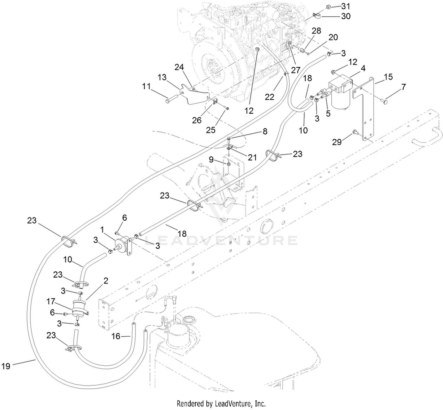 Fuel System Delivery Assembly
