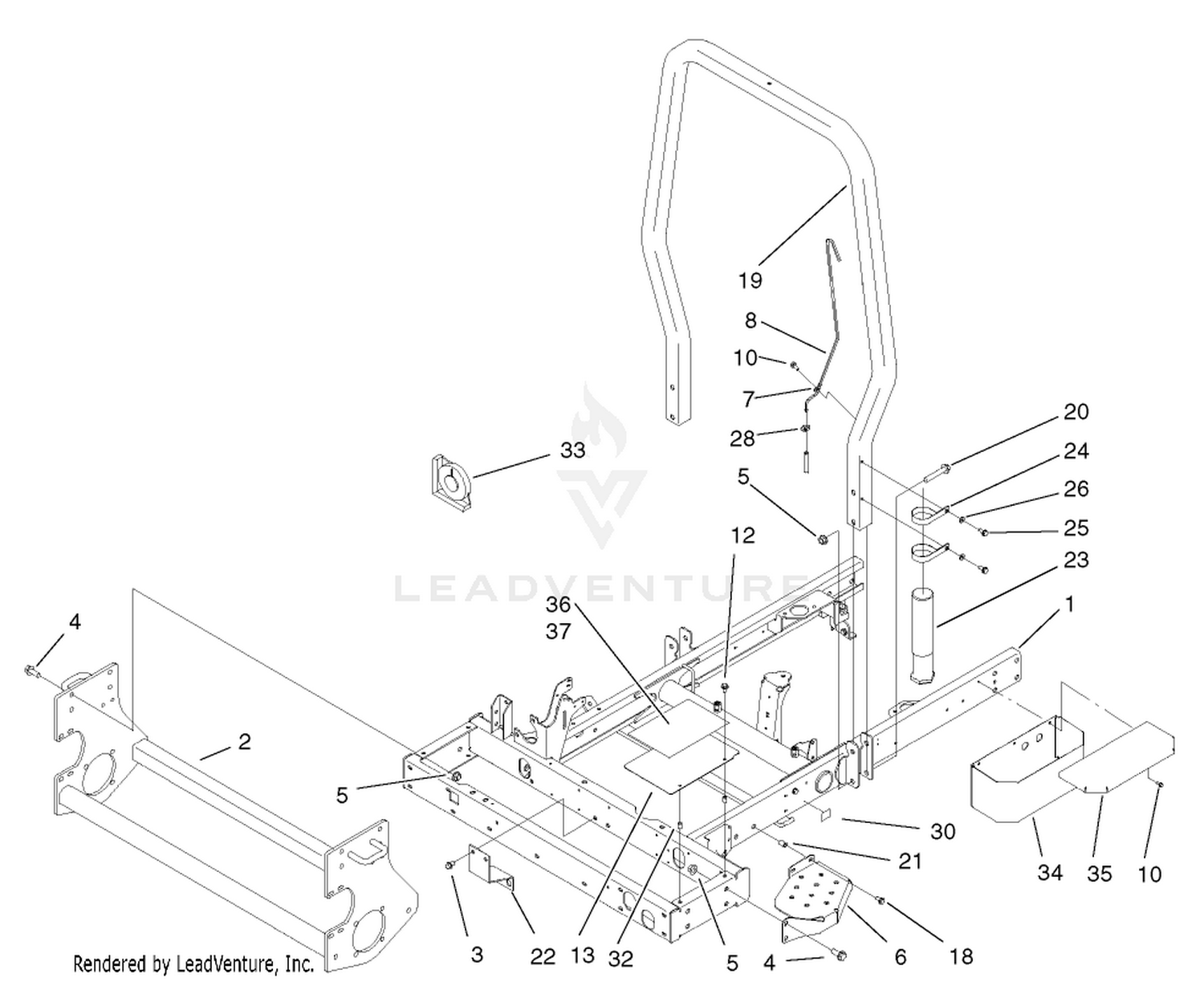 Frame and Platform Assembly
