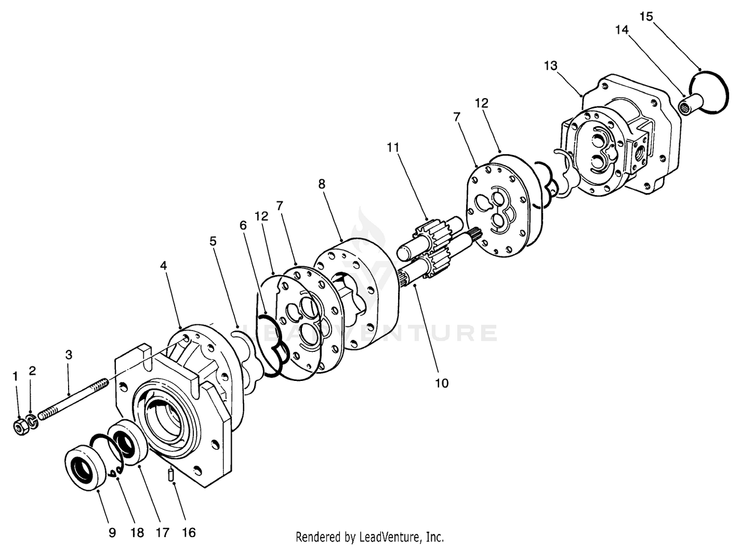 Pump Assembly No. 86-6000