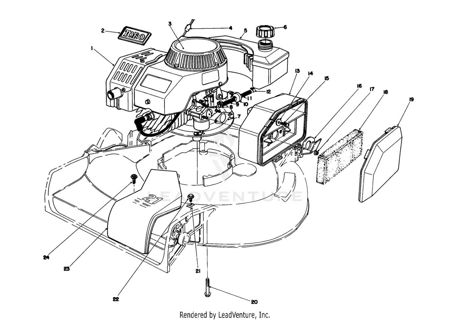 Engine Assembly (serial No. 8000001-8001571)