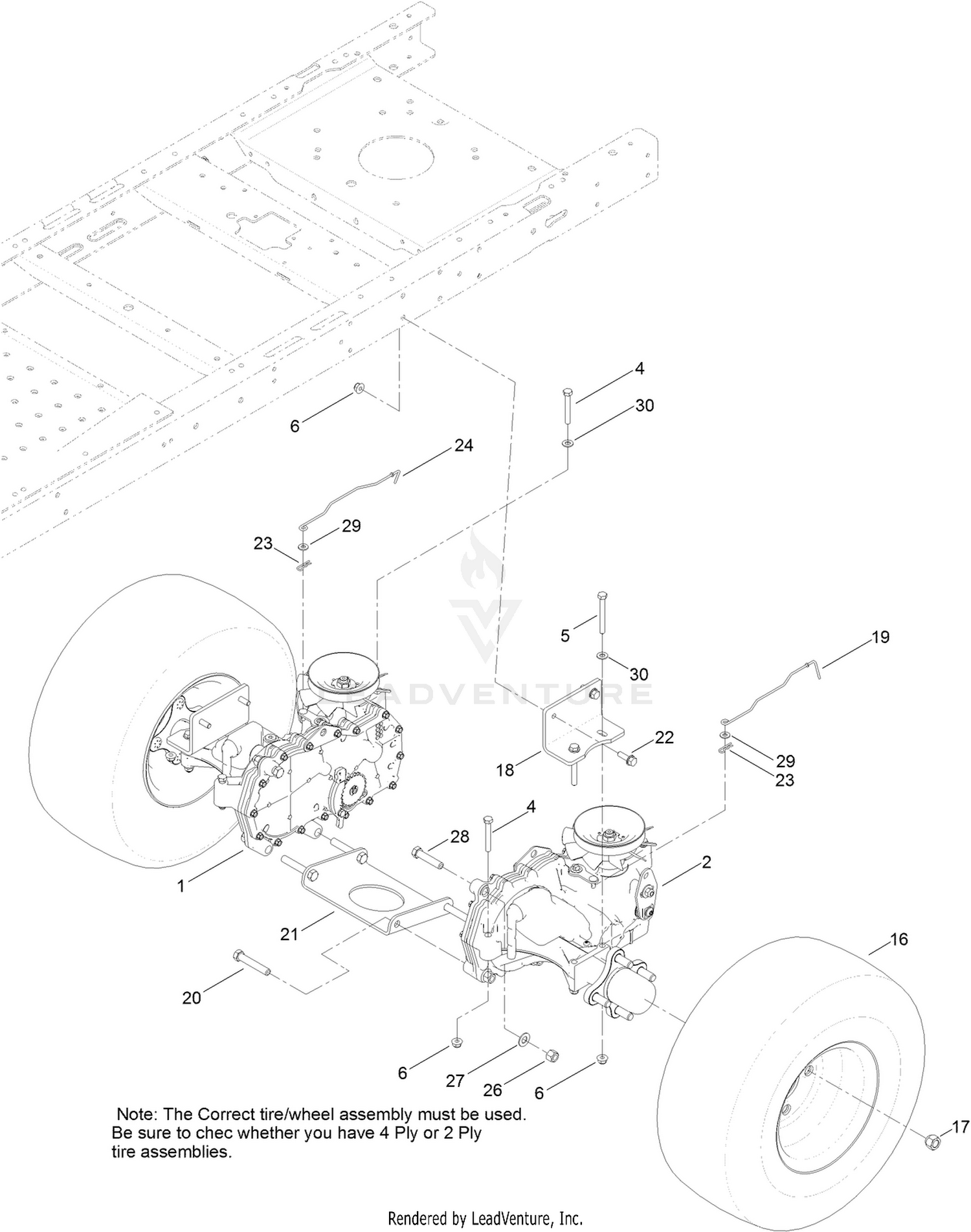 Hydro Transaxle Assembly