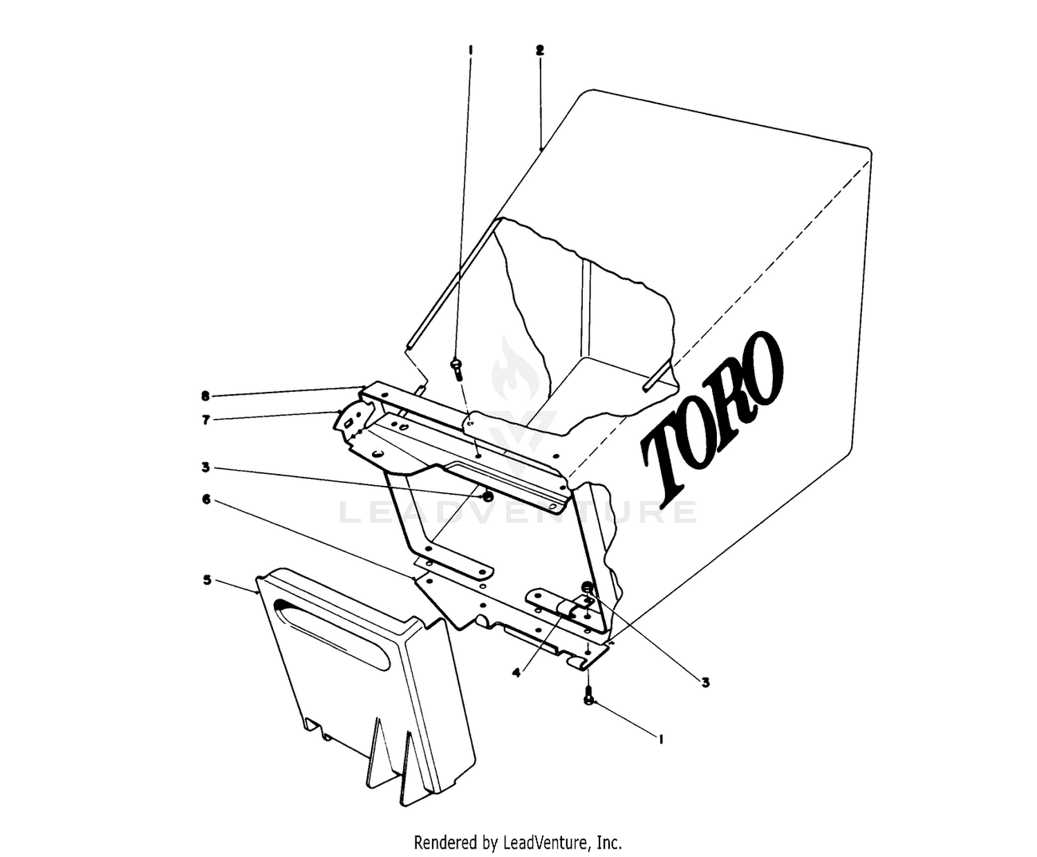 Grass Bag Assembly