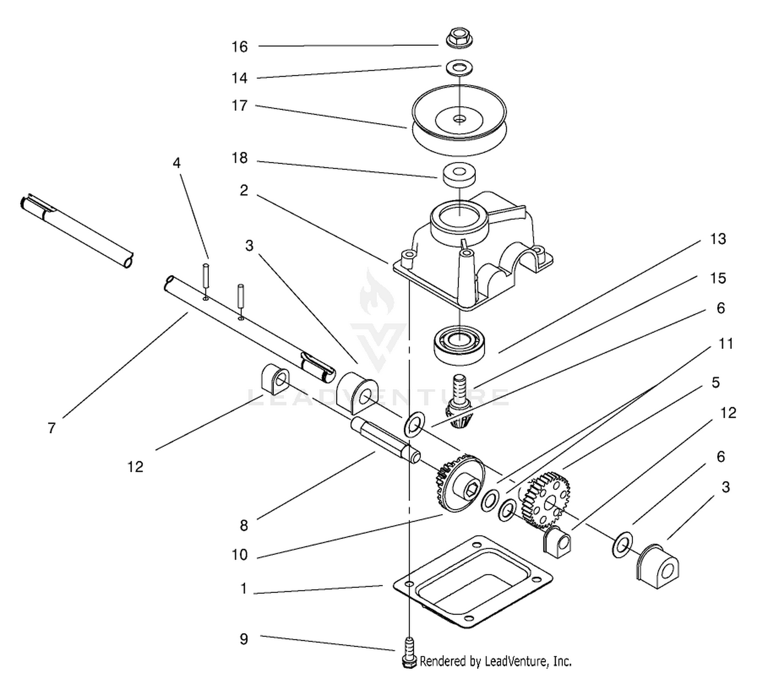 Gear Case Assembly
