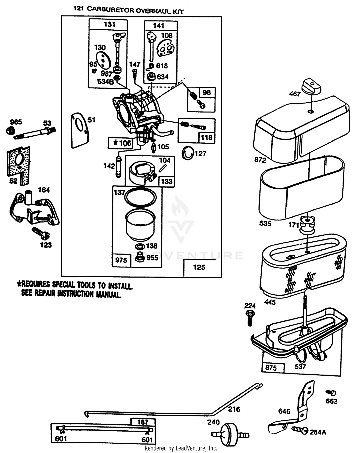 Briggs  Stratton Model 286707-0118-01 2
