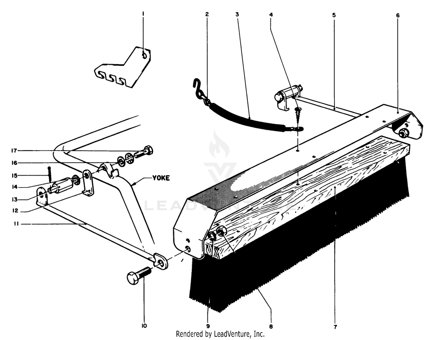 Brush Kit No. 2-2949 (optional Equipment)